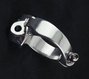 34.9MM Braze On Front Derailleur Clamp Adapter Aluminum Alloy 32g Road Bike New