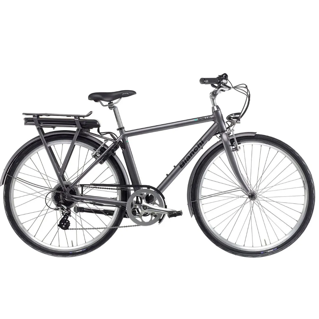 Bianchi E-Spillo Classic 2022 - Shimano Altus 8sp - Mach1 ER-10, 622-19