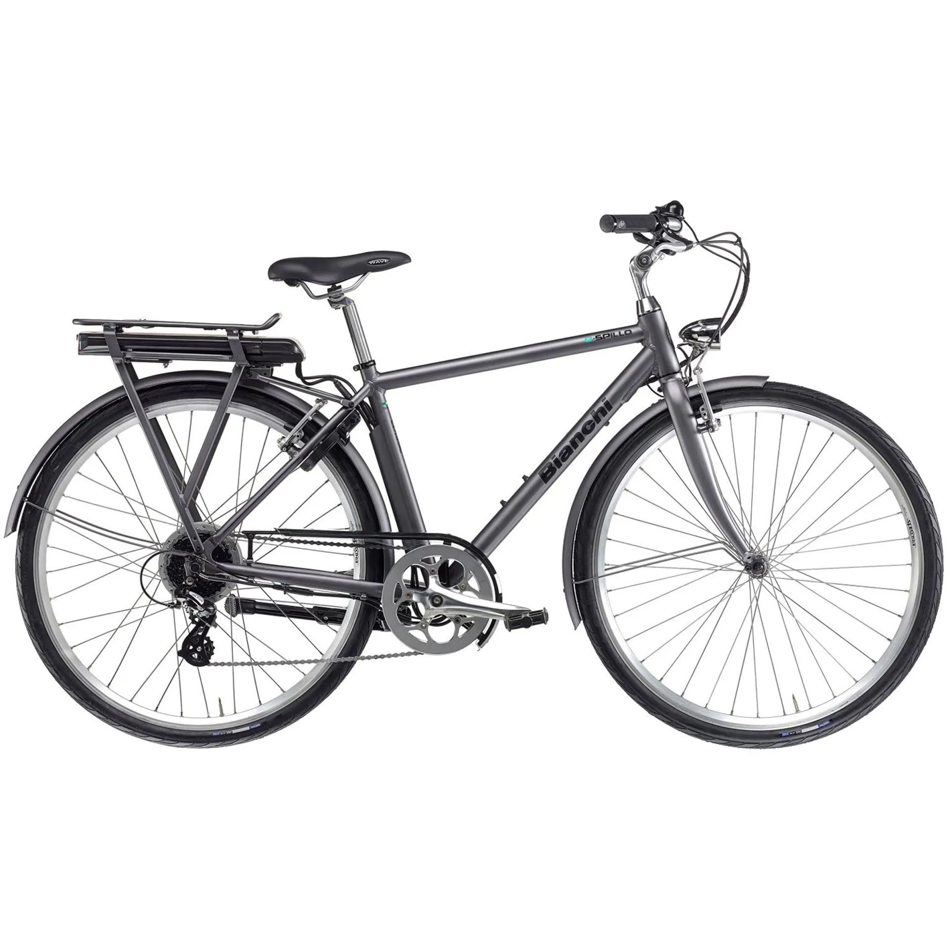 Bianchi e-Spillo Classic 2023 - Shimano Altus 8sp - Spectra 622-19