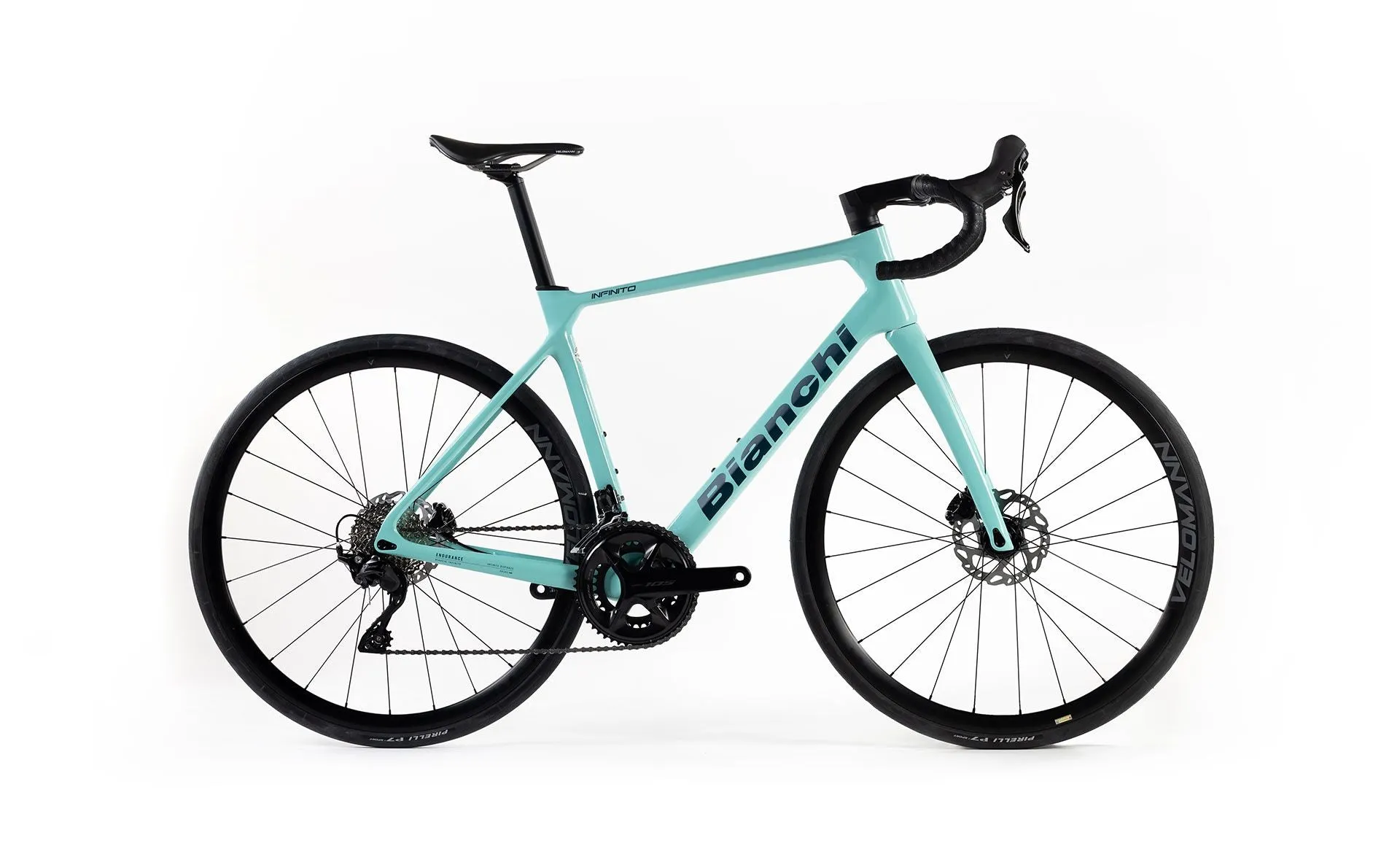 Bianchi Infinito 2024 - Shimano 105 2x12sp - Velomann 30mm