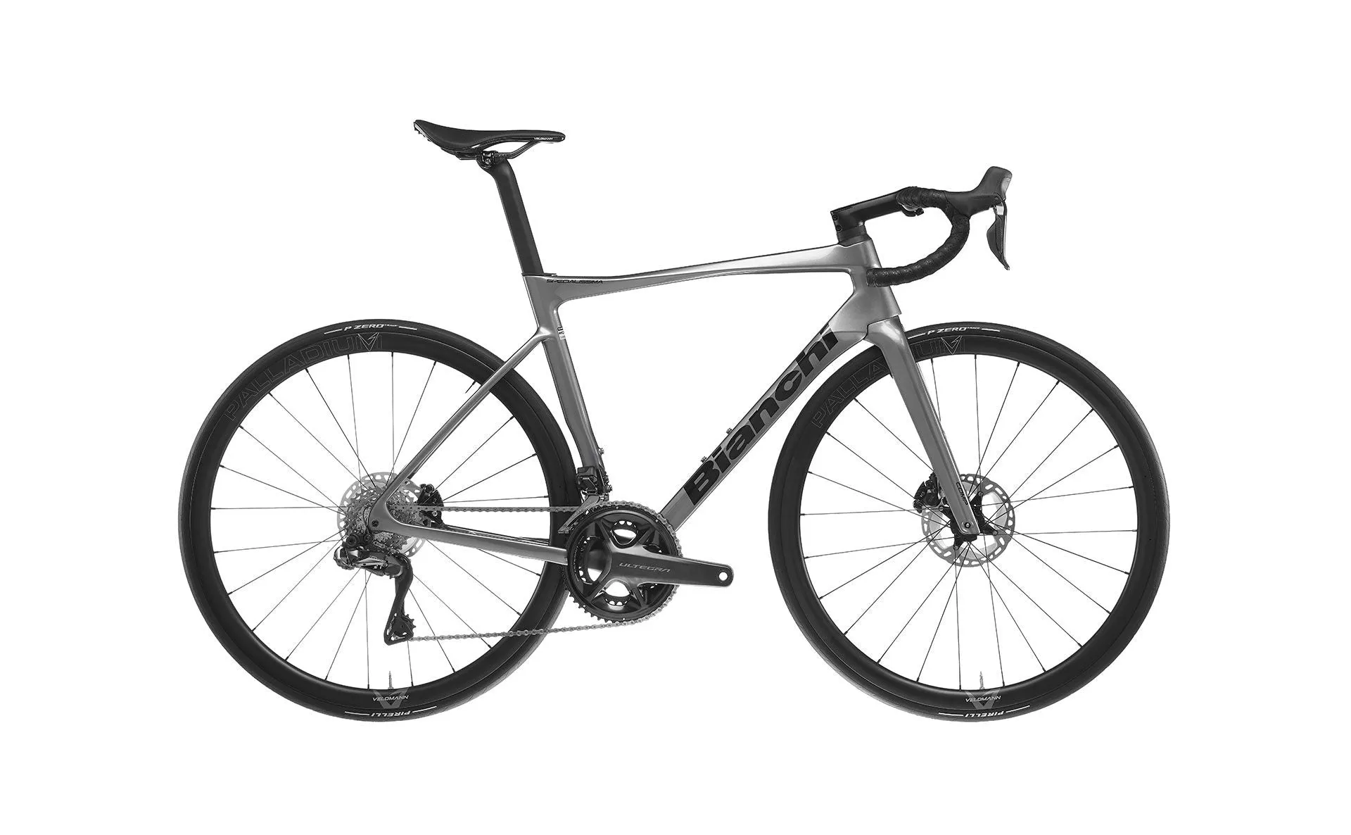 Bianchi Specialissima COMP 2025 - Shimano Ultegra Di2 2x12sp - Velomann Palladium