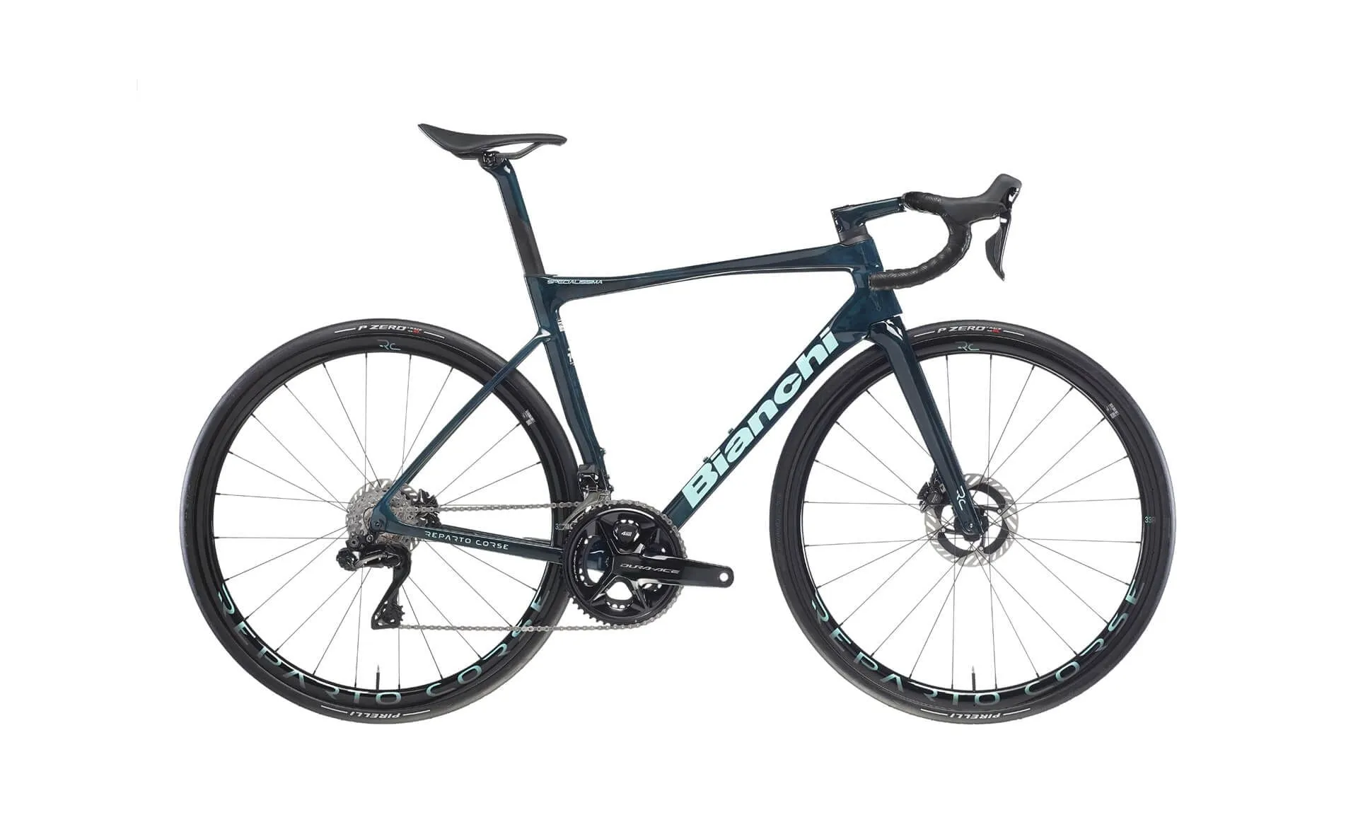 Bianchi Specialissima RC 140 ANNIVERSARY EDITION 2025 - Shimano Dura-Ace Di2 2x12sp - Bianchi Reparto Corse RC33R