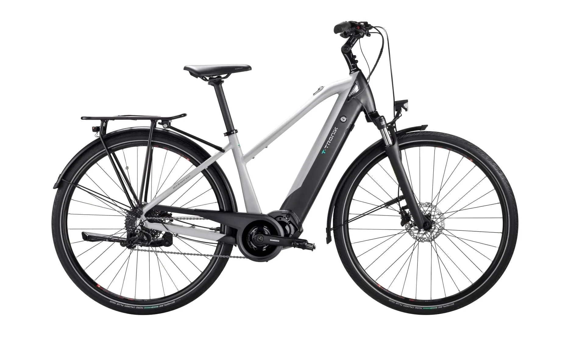 Bianchi T-Tronik T-Type Step-through 2025 - Sram X7 9sp - Promax, DSK-925