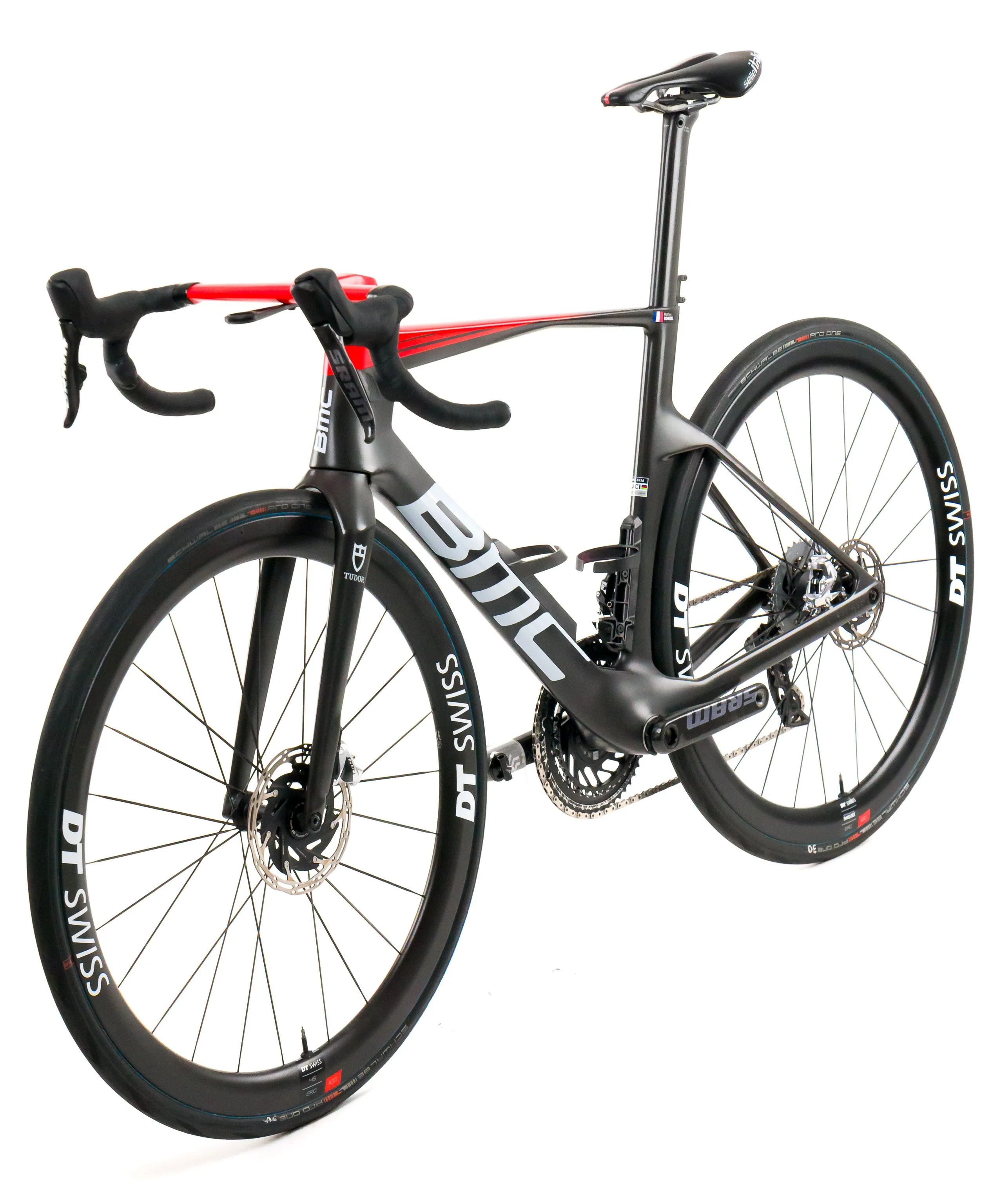 BMC Teammachine R 01 2024 Team Tudor Pro Cycling M. Rondel size 54 Sram Red eTap AXS 2x12sp