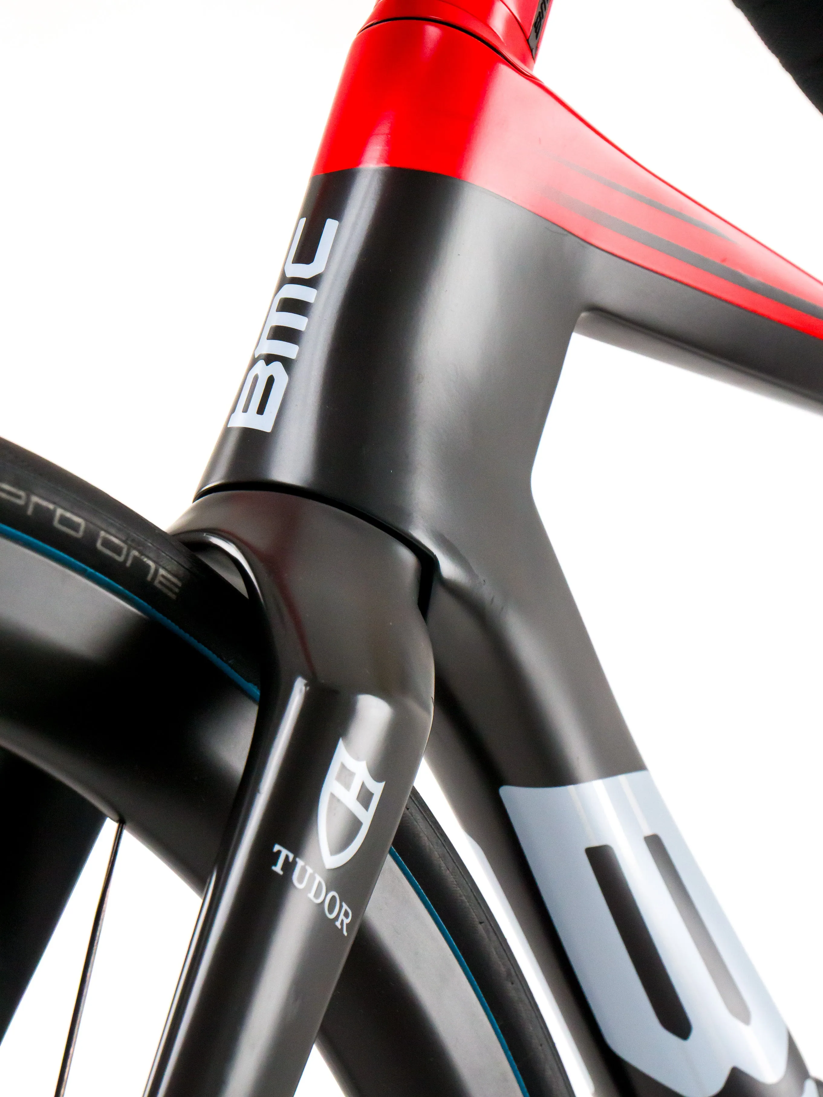 BMC Teammachine R 01 2024 Team Tudor Pro Cycling M. Rondel size 54 Sram Red eTap AXS 2x12sp
