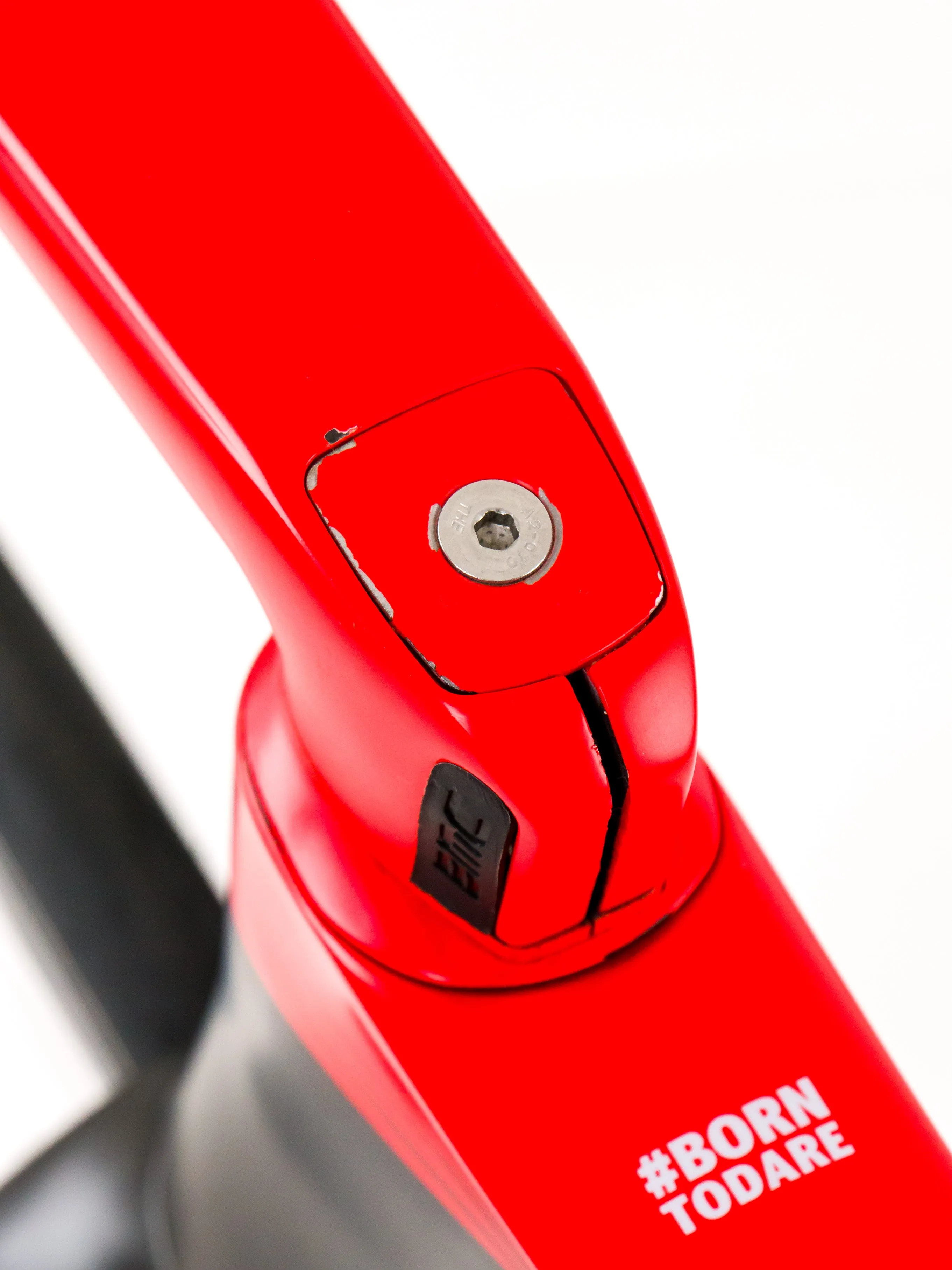 BMC Teammachine R 01 2024 Team Tudor Pro Cycling S. Changizi size 54 Sram Red eTap AXS 2x12sp