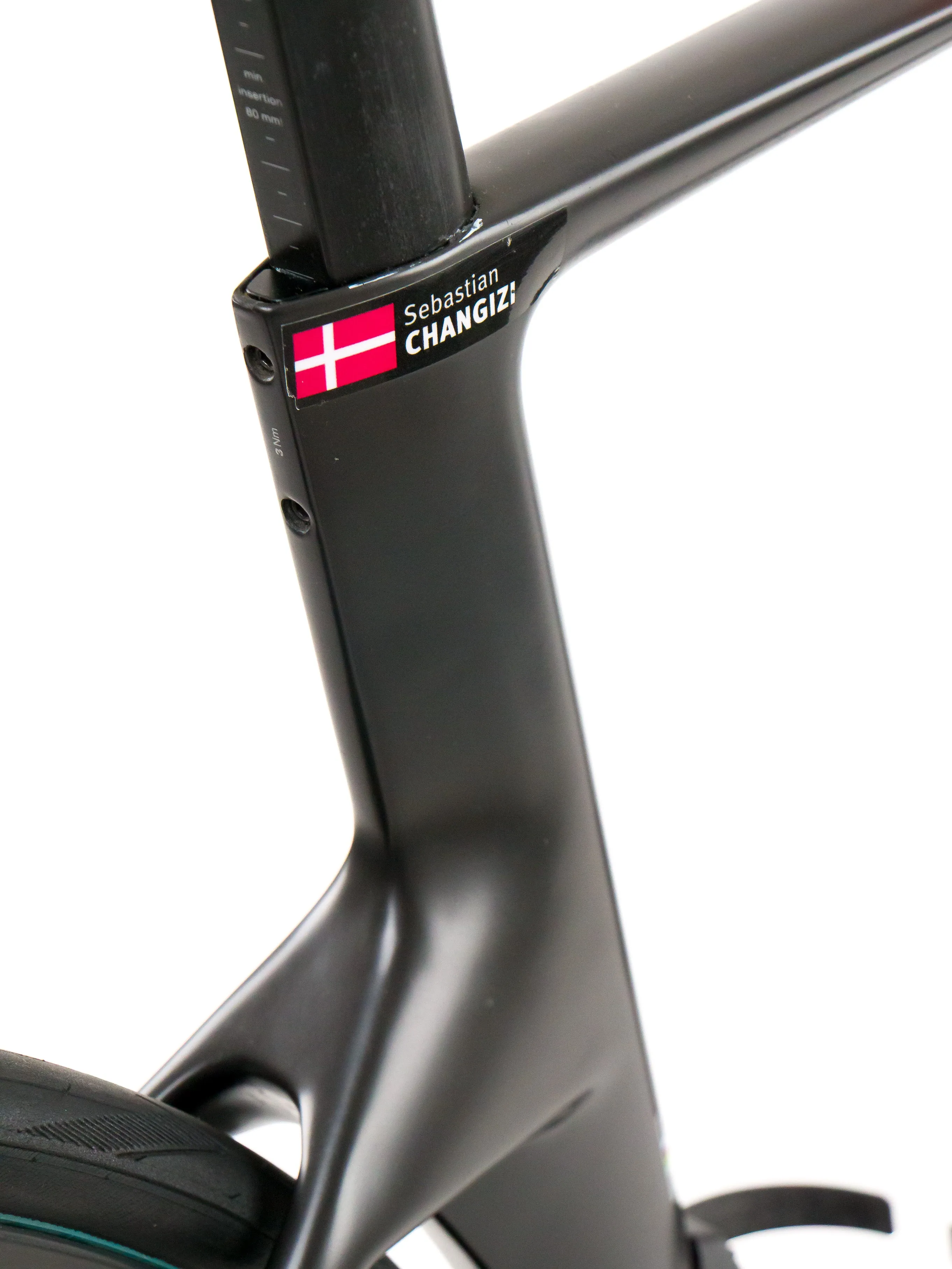 BMC Teammachine R 01 2024 Team Tudor Pro Cycling S. Changizi size 54 Sram Red eTap AXS 2x12sp
