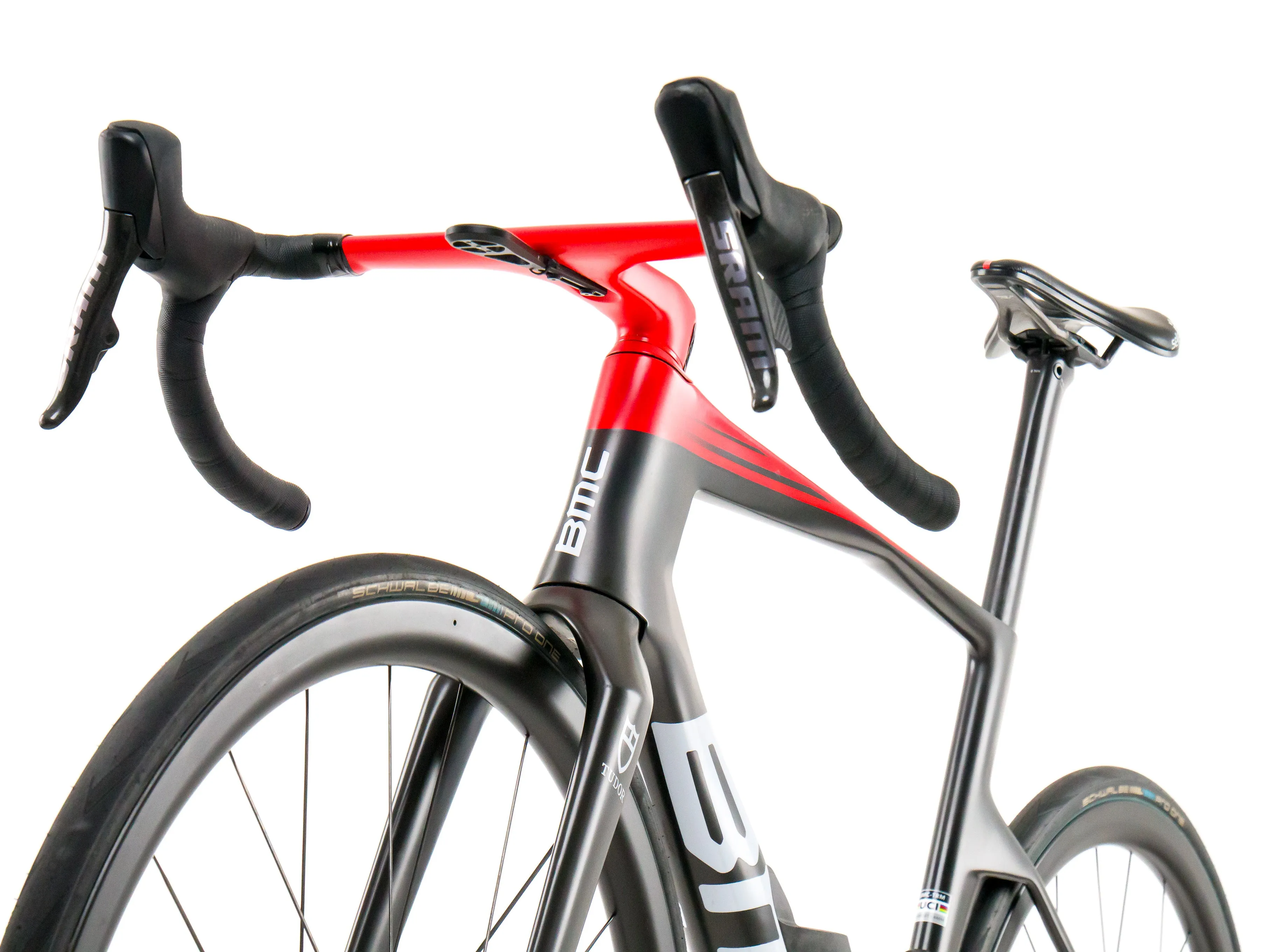 BMC Teammachine R 01 2024 Team Tudor Pro Cycling S. Changizi size 54 Sram Red eTap AXS 2x12sp