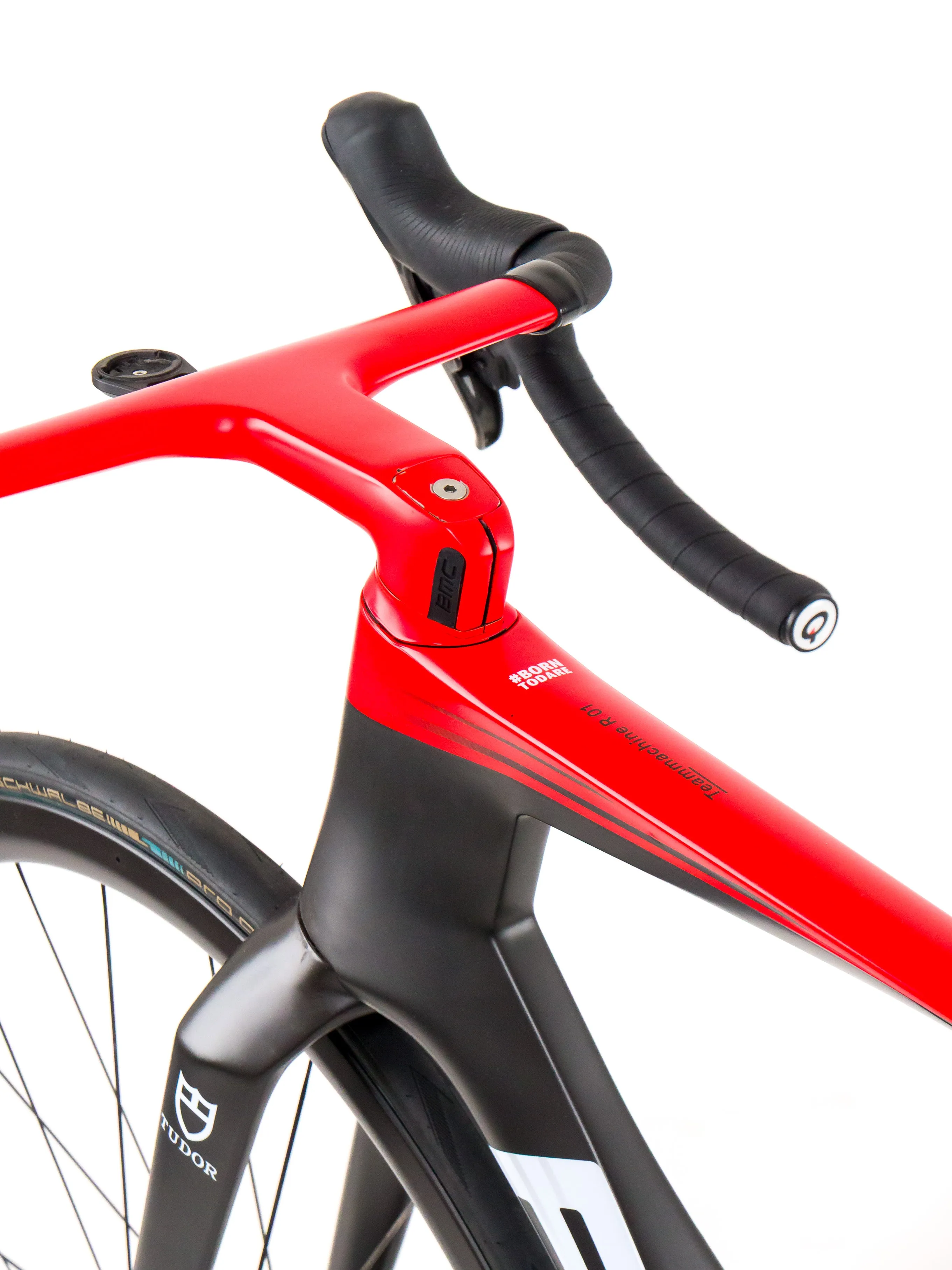 BMC Teammachine R 01 2024 Team Tudor Pro Cycling S. Changizi size 54 Sram Red eTap AXS 2x12sp