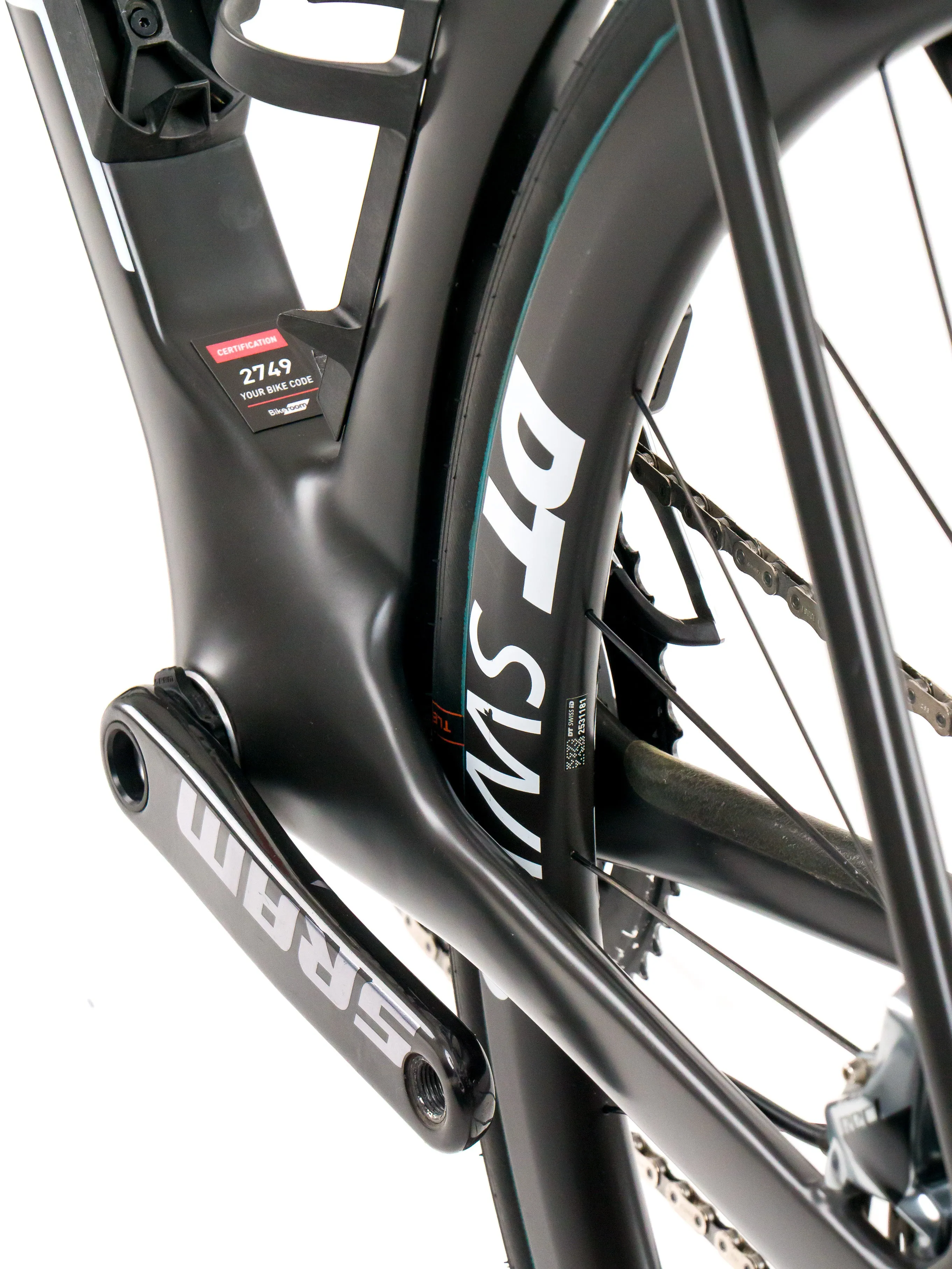BMC Teammachine R 01 2024 Team Tudor Pro Cycling S. Changizi size 54 Sram Red eTap AXS 2x12sp