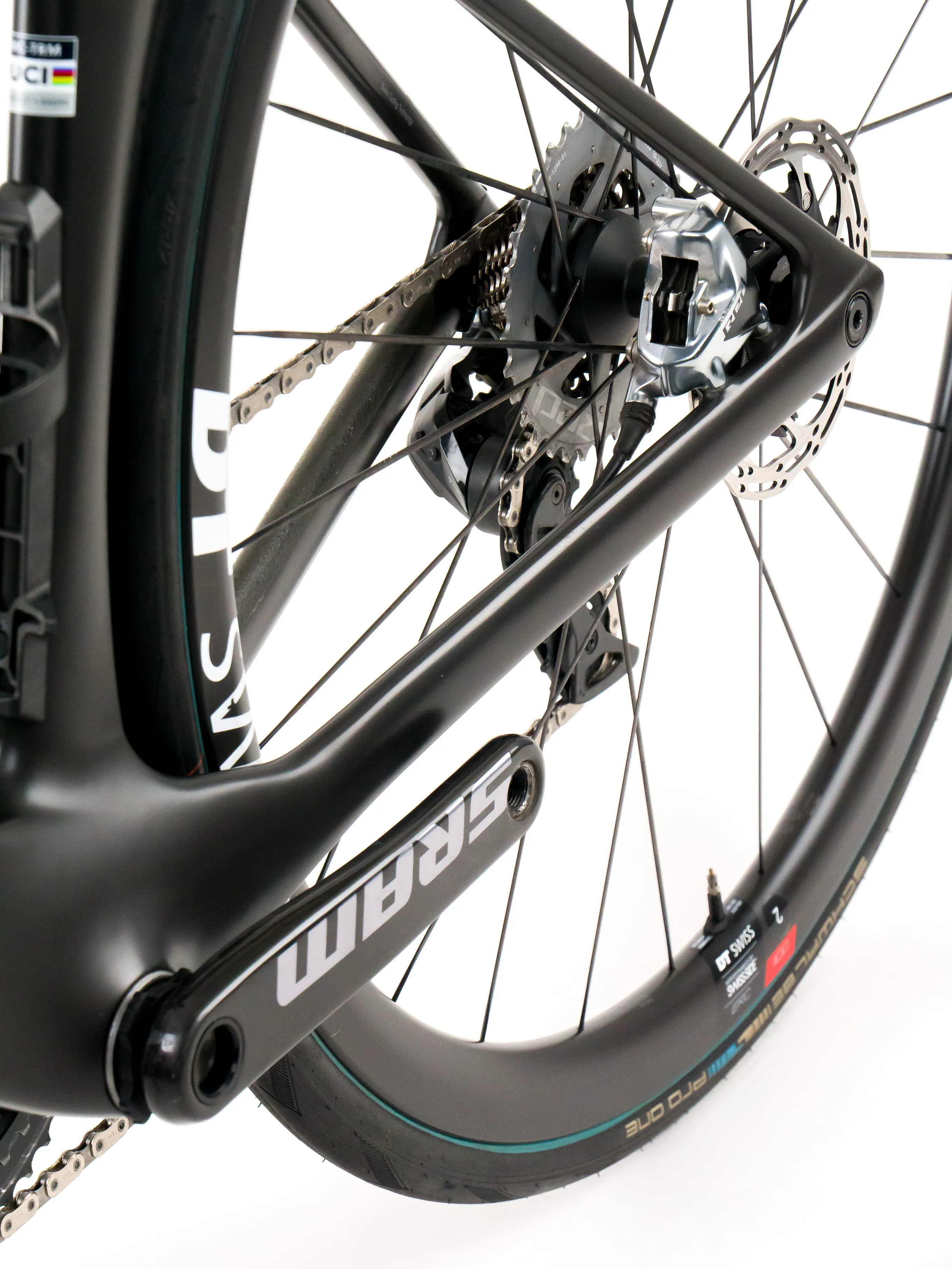 BMC Teammachine R 01 2024 Team Tudor Pro Cycling S. Changizi size 54 Sram Red eTap AXS 2x12sp
