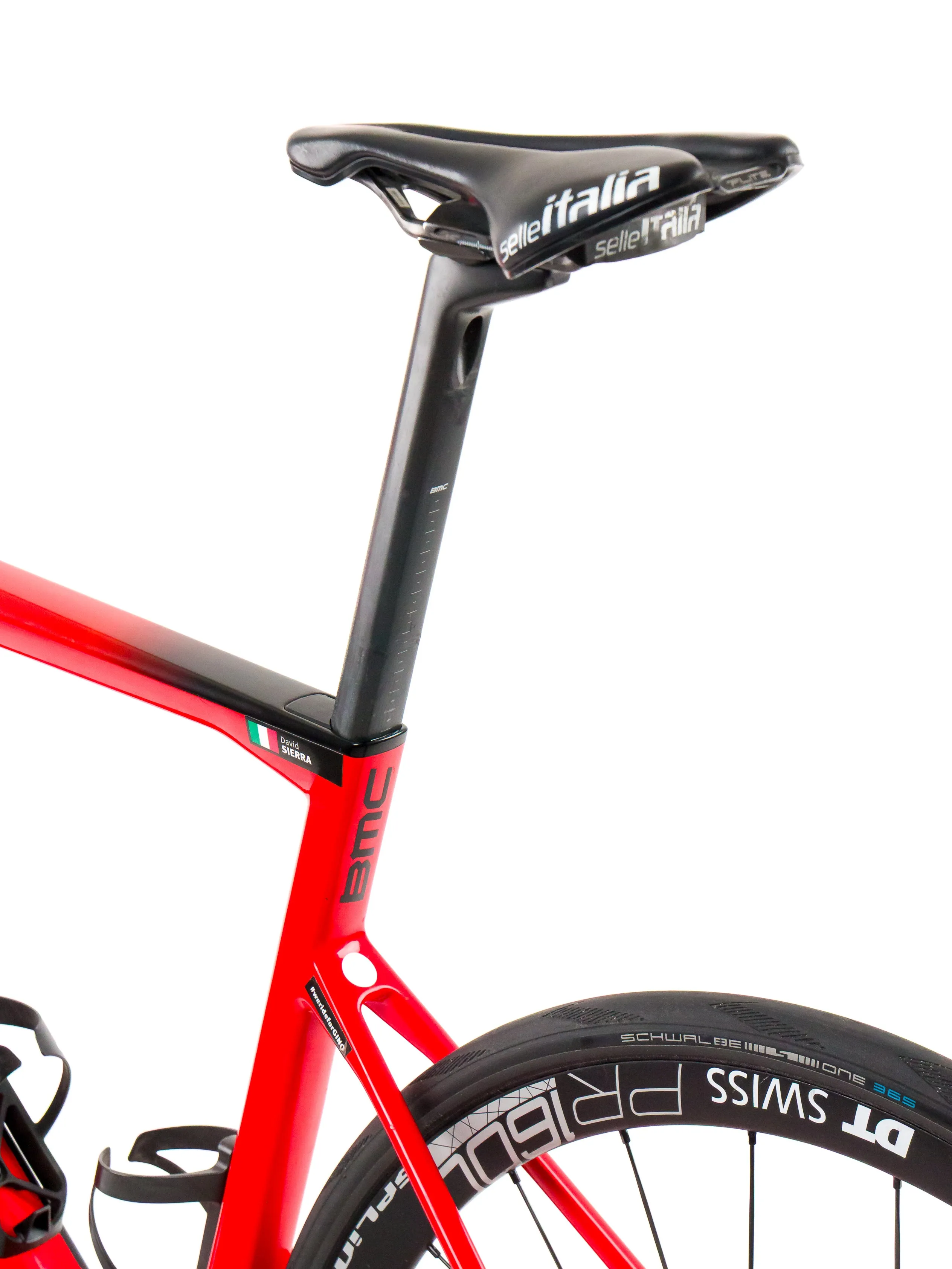 BMC Teammachine SLR01  2023 Team Tudor Pro Cycling D. Sierra size 54 Sram Red eTap AXS 2x12sp