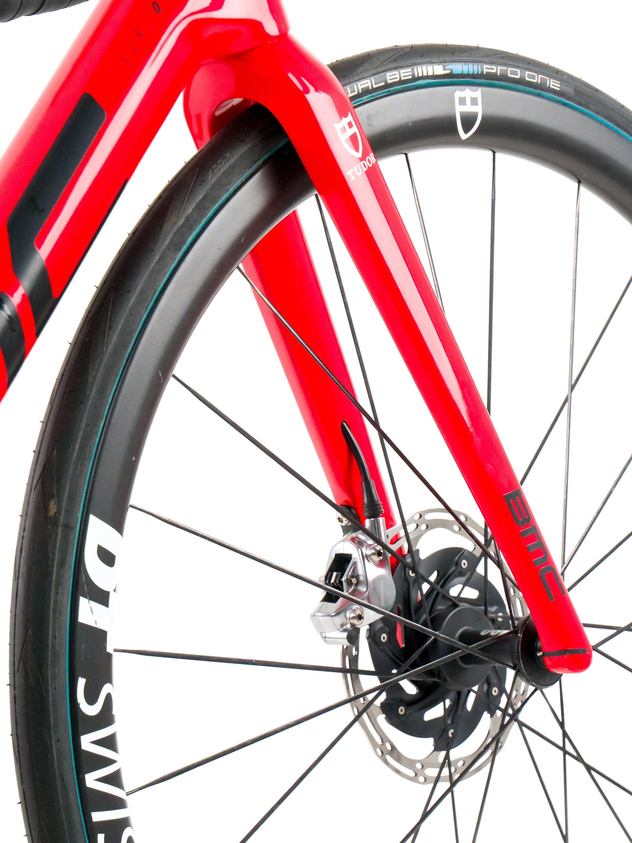 BMC Teammachine SLR01  2023 Team Tudor Pro Cycling S. Pellaud size 54 Sram Red eTap AXS 2x12sp