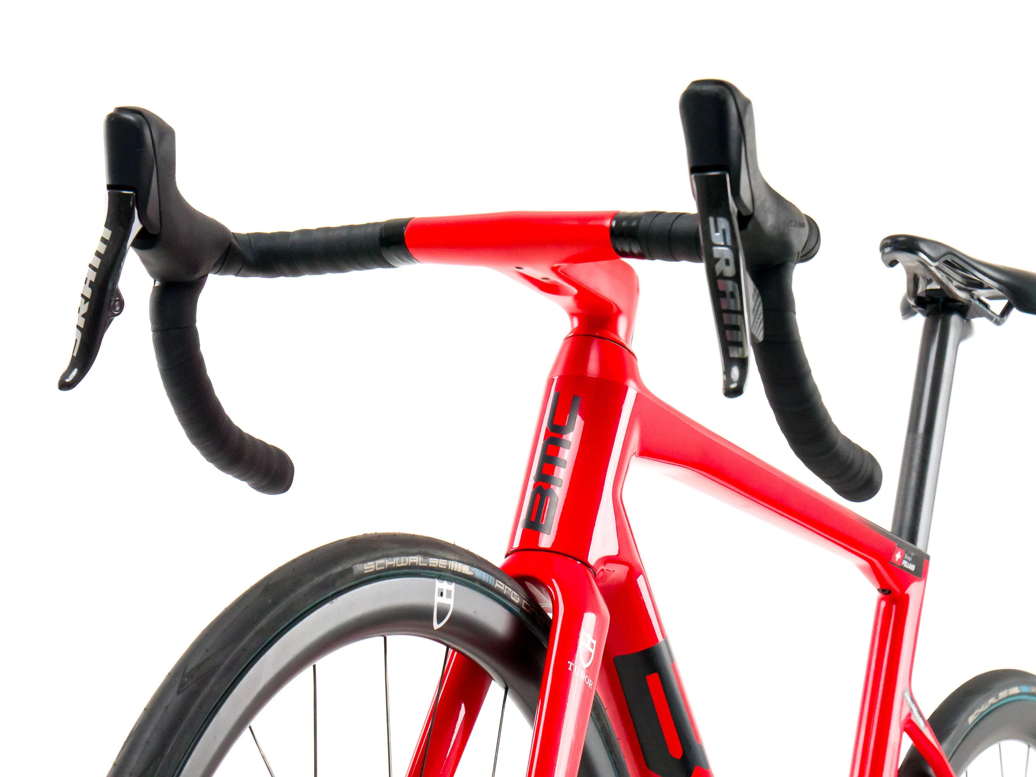 BMC Teammachine SLR01  2023 Team Tudor Pro Cycling S. Pellaud size 54 Sram Red eTap AXS 2x12sp