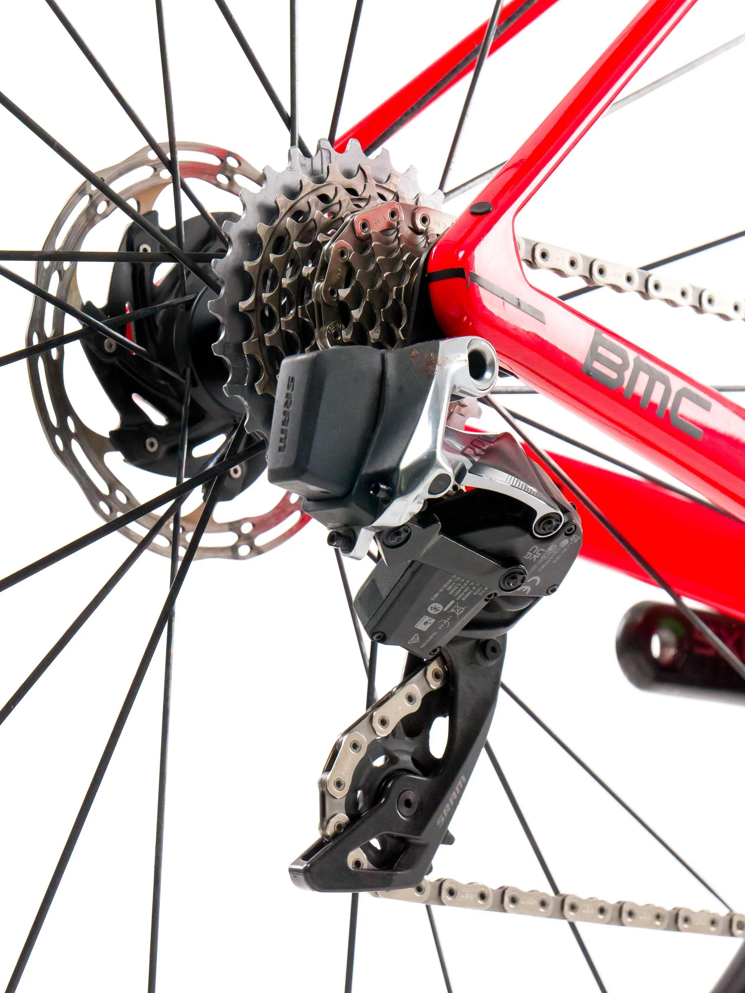 BMC Teammachine SLR01  2023 Team Tudor Pro Cycling S. Pellaud size 54 Sram Red eTap AXS 2x12sp