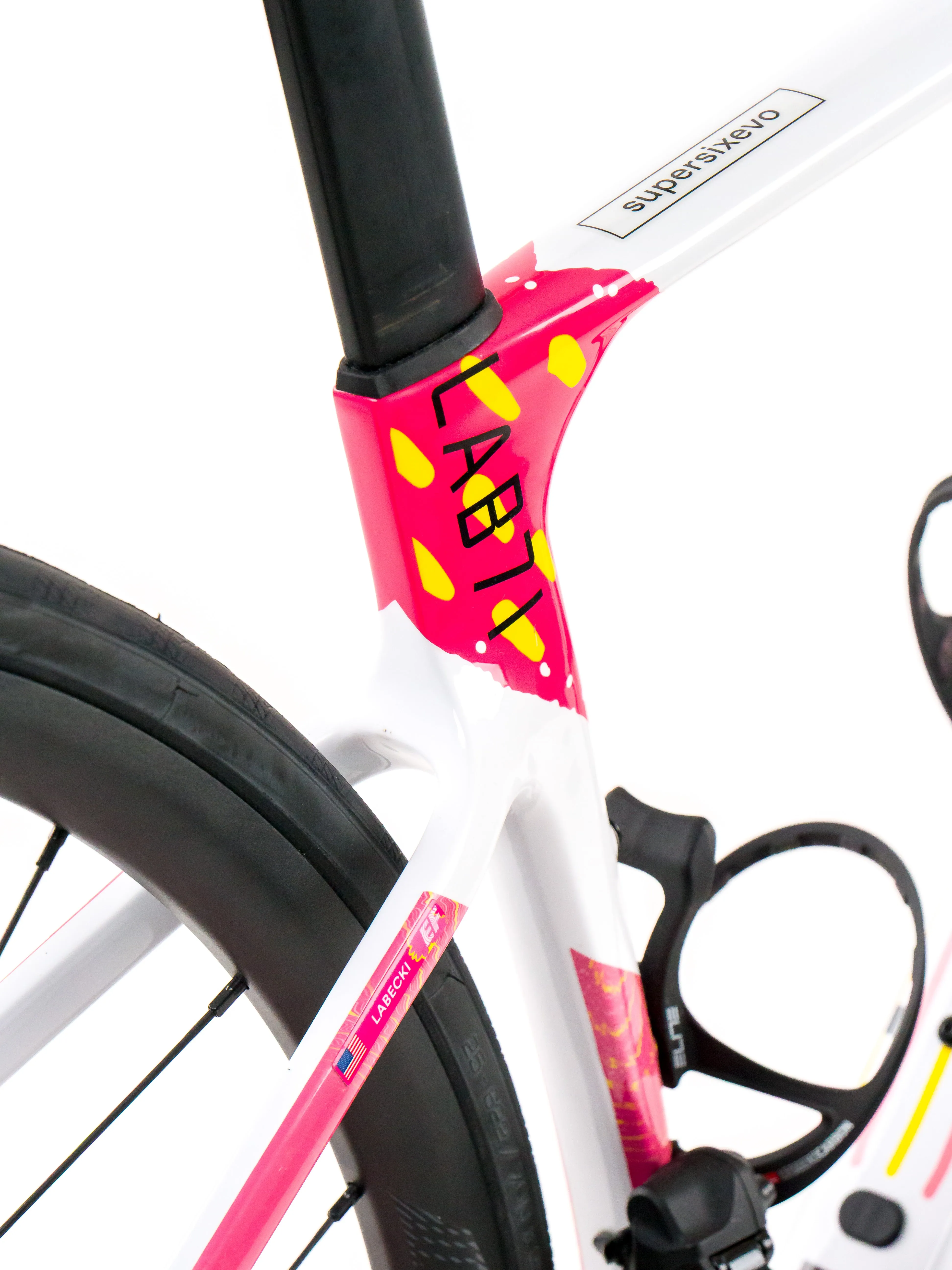 Cannondale SuperSix EVO LAB71 2024 Team EF Pro Cycling Team Labecki size 44 Shimano Dura-Ace R9270 Di2 2x12sp