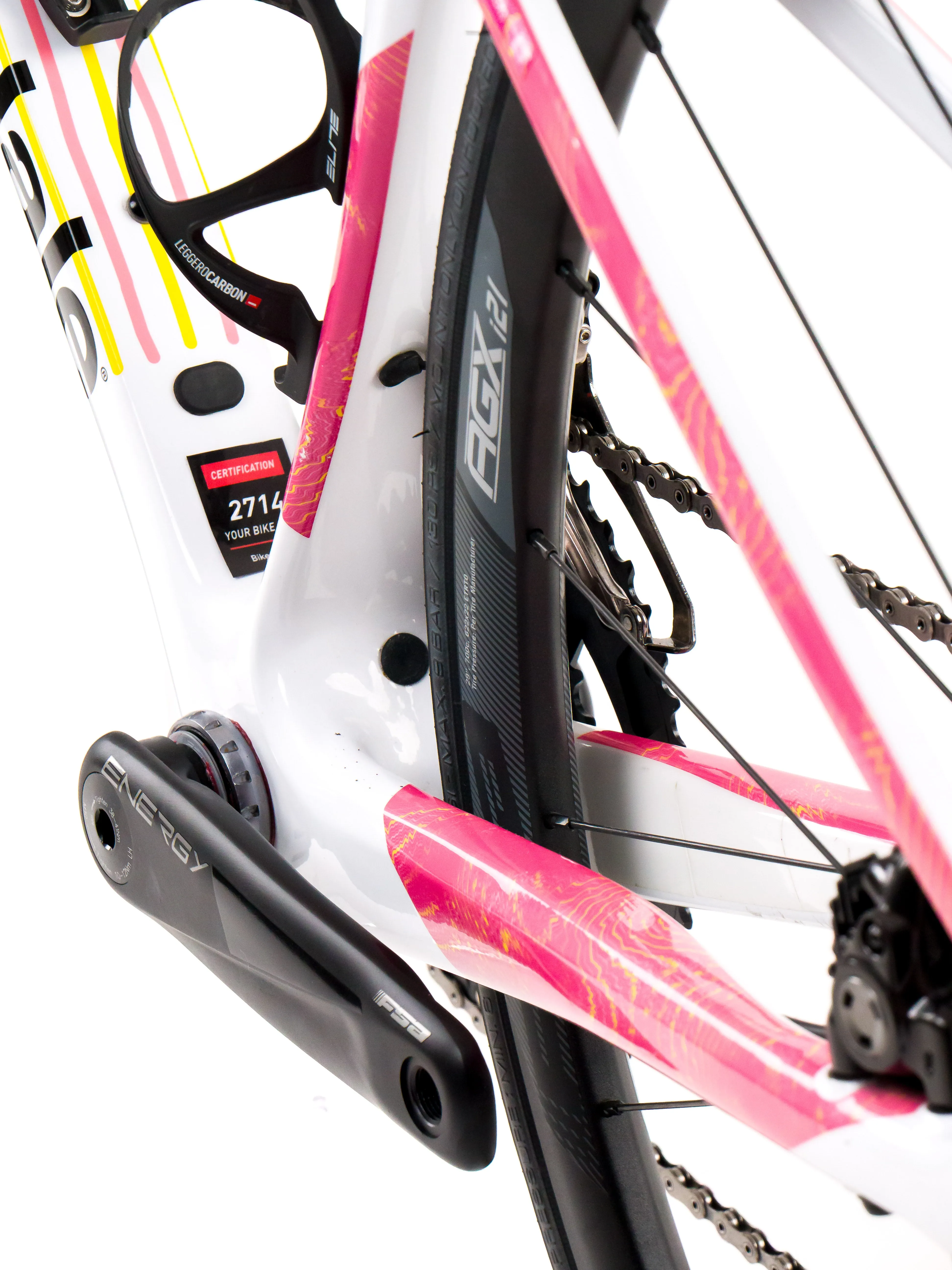 Cannondale SuperSix EVO LAB71 2024 Team EF Pro Cycling Team Labecki size 44 Shimano Dura-Ace R9270 Di2 2x12sp