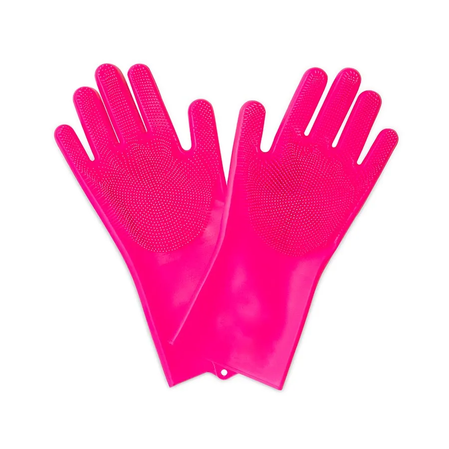 Deep Scrubber  Cleaning Glove - Silicone Dishwasher Safe Large