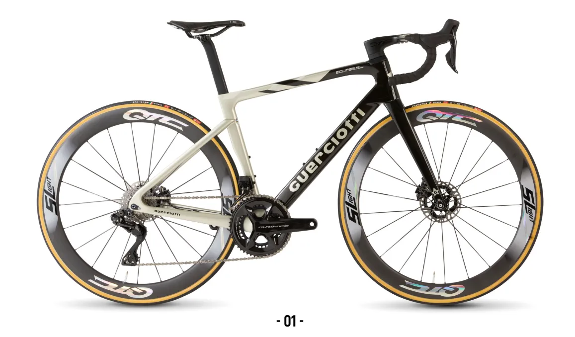 Guerciotti Eclipse S 2025 - Campagnolo Super Record WRL S 2x12sp - Ursus TC47