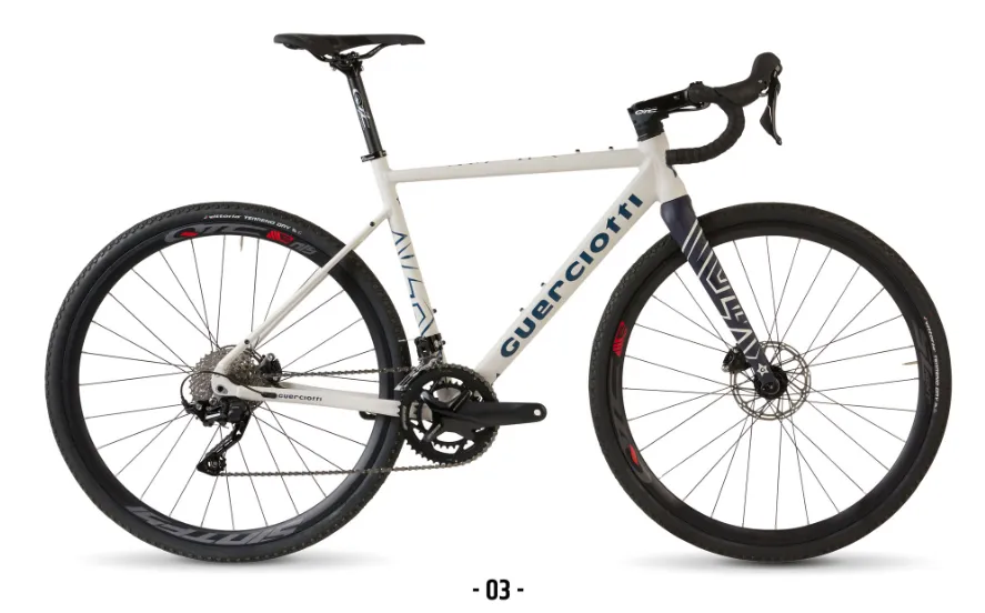 Guerciotti Greto S 2025 - Shimano GRX600 1x11sp - Ursus Orion