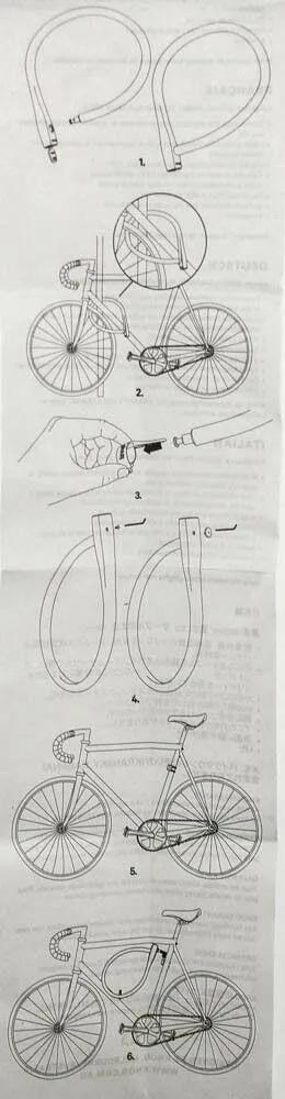 KNOG KRANSKY 6 880mm Cable Bike Lock 3 Key Indigo 20mm Silicon Braided Steel NEW