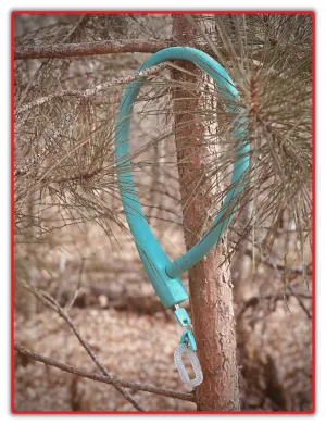 Knog Kransky 880mm Cable Bike Lock With Bracket Turquoise Silicone Steel New