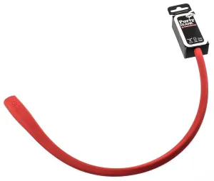 KNOG PARTY FRANK 620mm Cable Bike Lock With Bracket Red Keyed Steel NEW