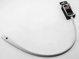 KNOG PARTY FRANK 620mm Cable Bike Lock With Bracket White Keyed Steel NEW