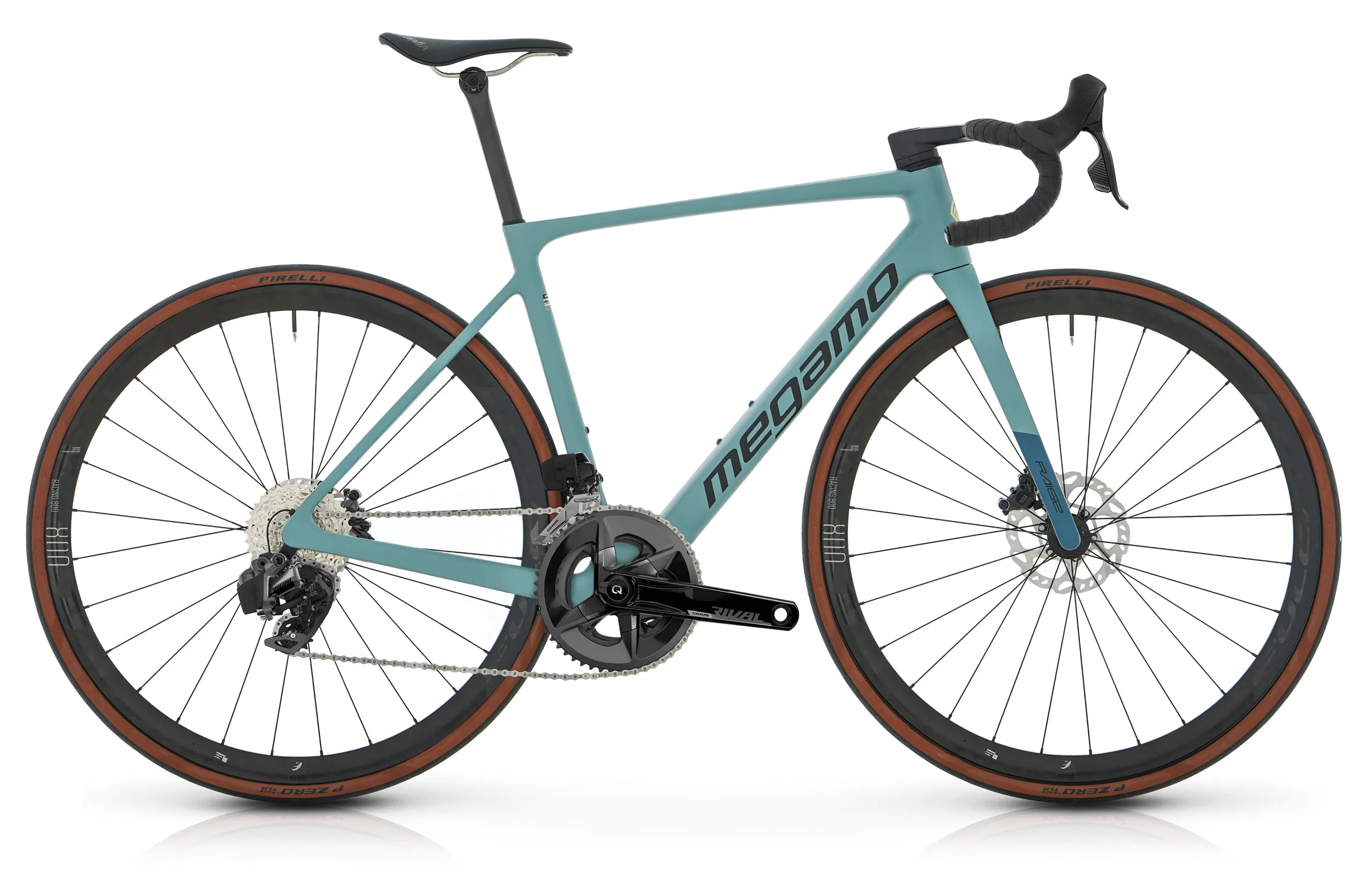 Megamo Raise 09 AXS 2025 - Sram Rival AXS 2x12sp - Fulcrum Racing 800