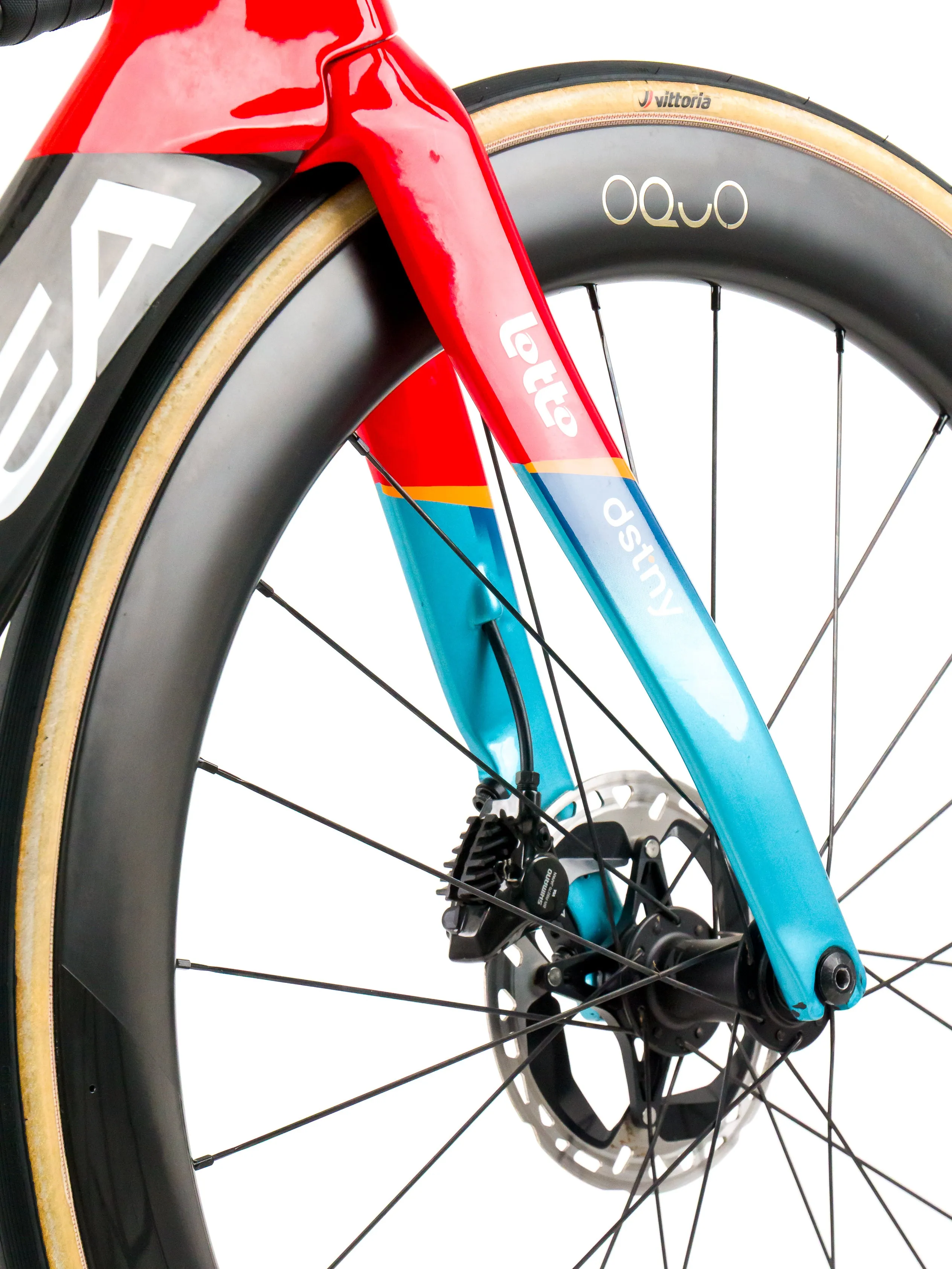 Orbea Orca Aero 2024 Team Lotto Dstny  size 55 Shimano Dura-Ace R9270 Di2 2x12sp