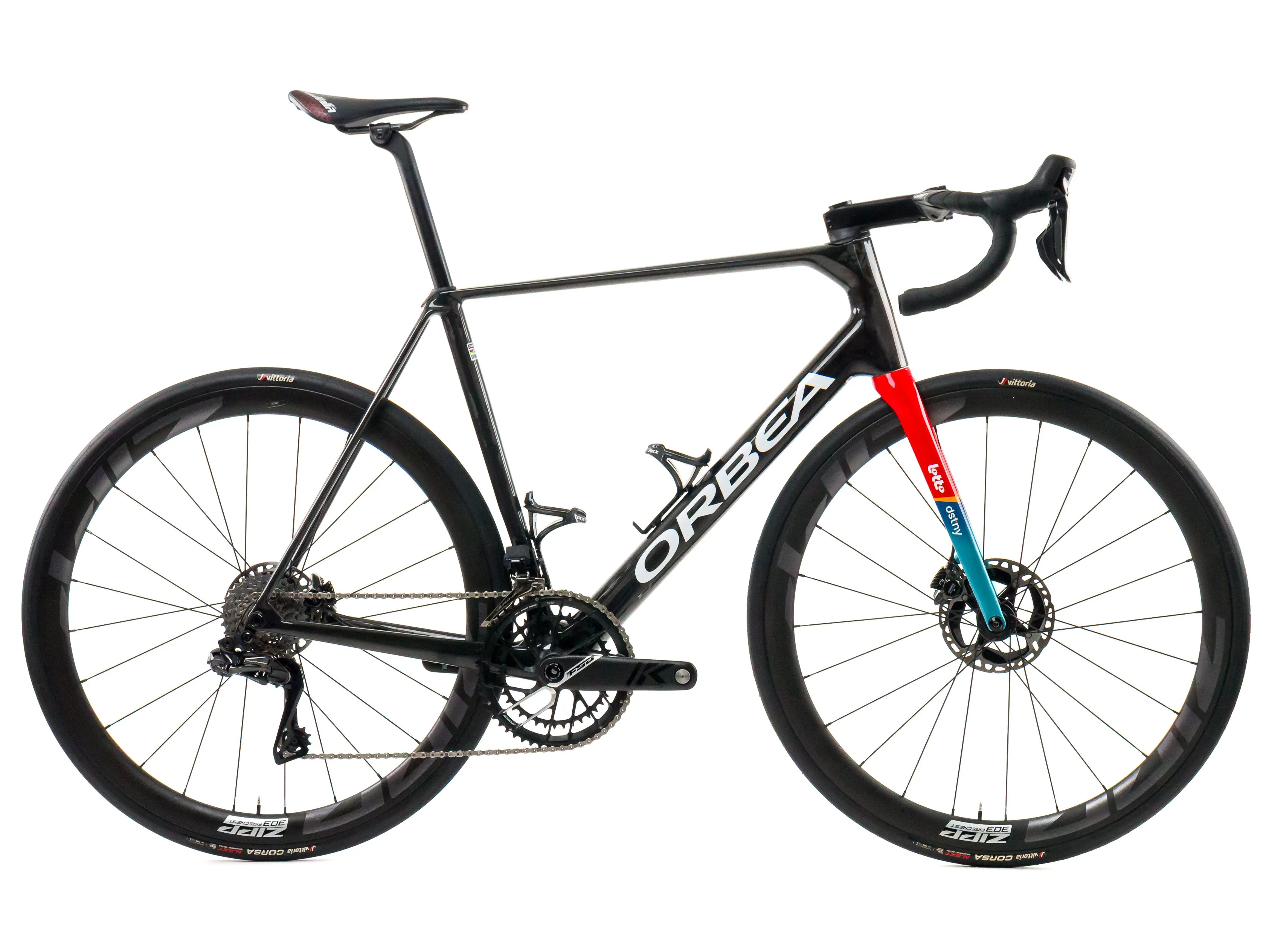 Orbea Orca OMX 2024 Team Lotto Dstny M. De Ceuster 2 size 57 Shimano Dura-Ace R9270 Di2 2x12sp