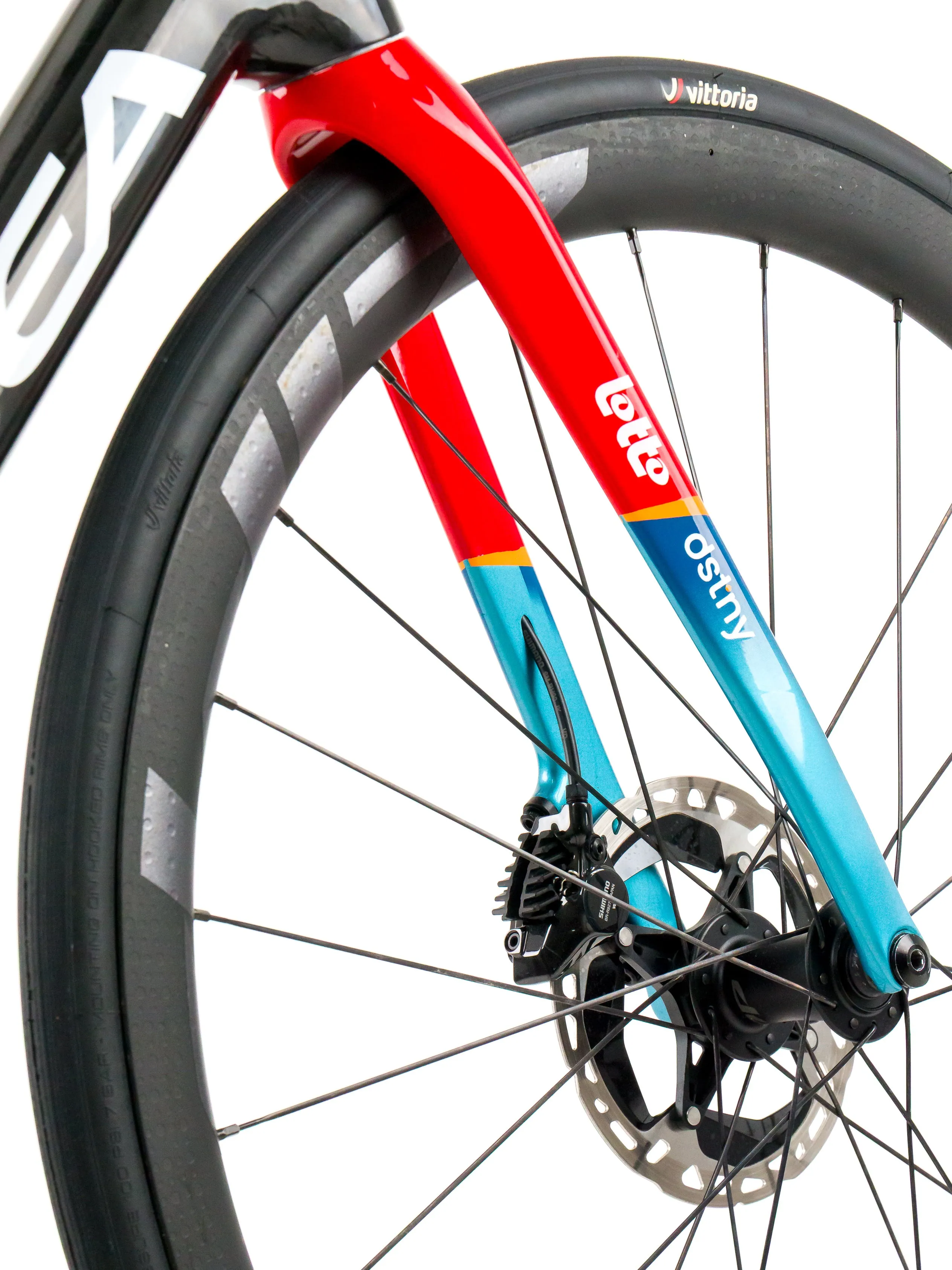 Orbea Orca OMX 2024 Team Lotto Dstny M. De Ceuster 2 size 57 Shimano Dura-Ace R9270 Di2 2x12sp