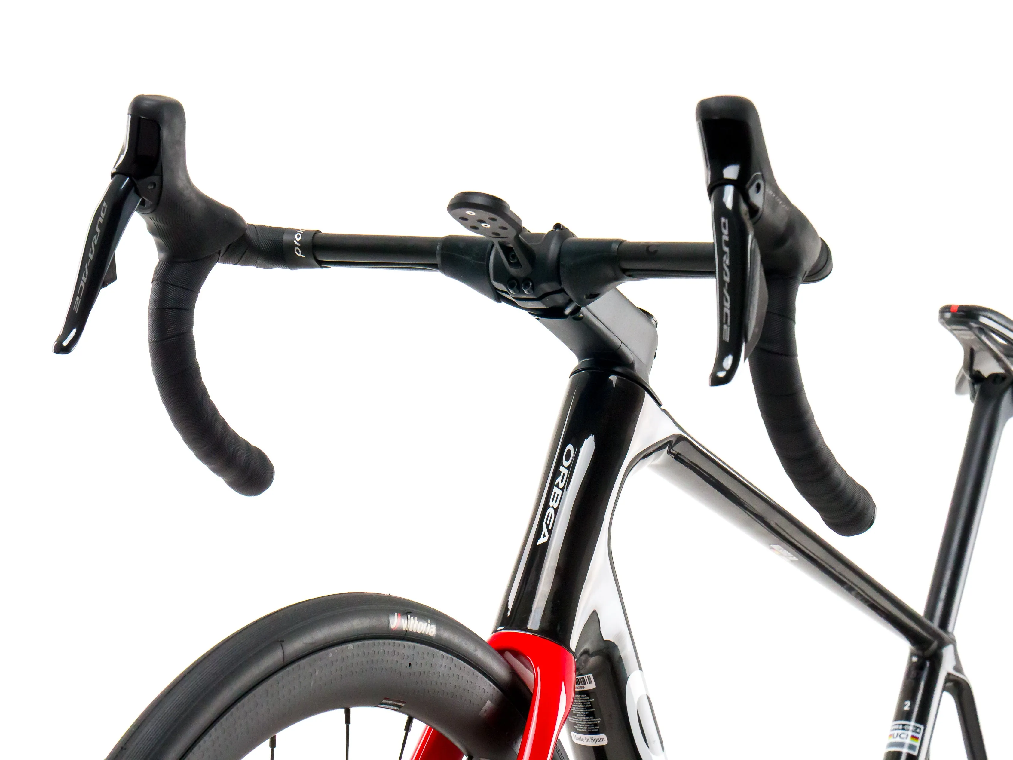 Orbea Orca OMX 2024 Team Lotto Dstny M. De Ceuster 2 size 57 Shimano Dura-Ace R9270 Di2 2x12sp