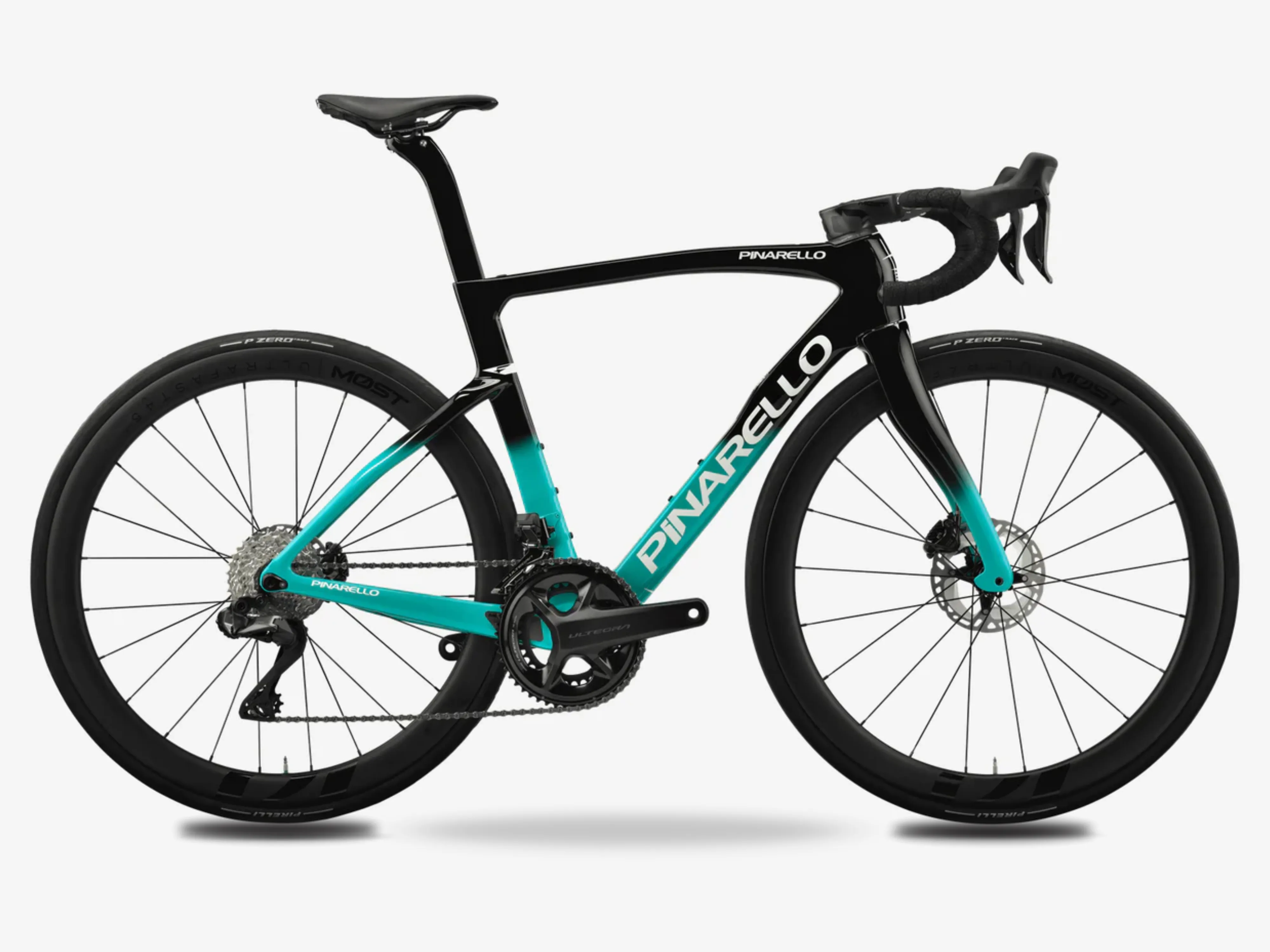 Pinarello F7 2025 - Shimano Ultegra R8170 Di2 2x12sp - MOST Ultrafast 45 DB