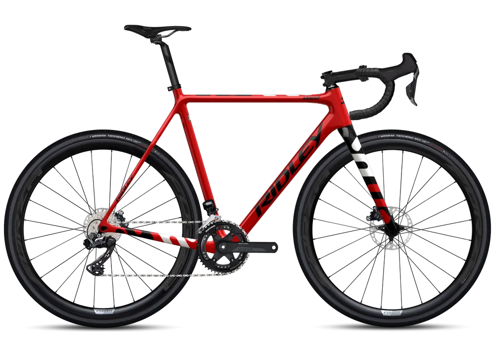 Ridley X-Night SL Disc 2025 - Shimano GRX DI2 2x12sp - Forza Levanto DB