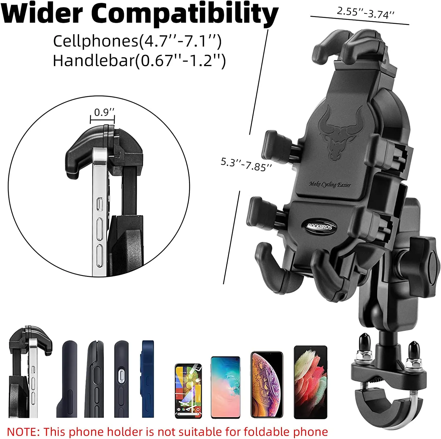 ROCKBROS Phone Holder