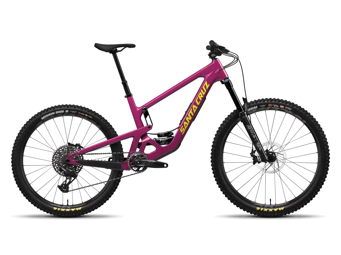 Santa Cruz Bronson 5 C S 2025 - Sram GX Eagle 1x12sp - Raceface AR30