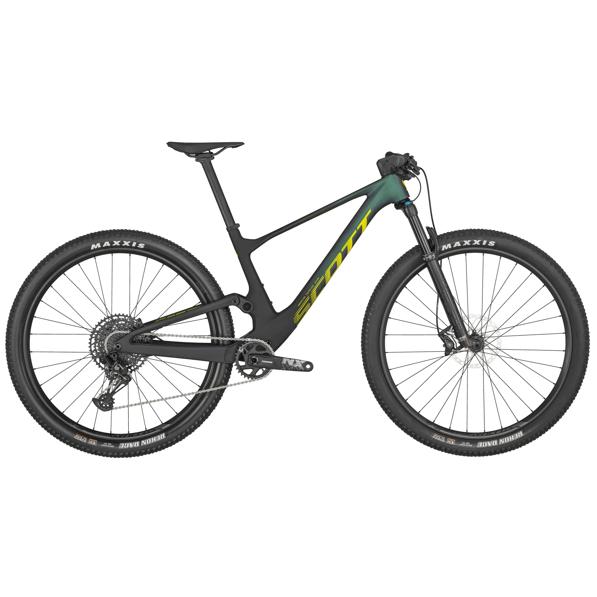 Scott Spark RC Comp green 2024 - Sram NX Eagle 1x12sp - Syncros X-30SE