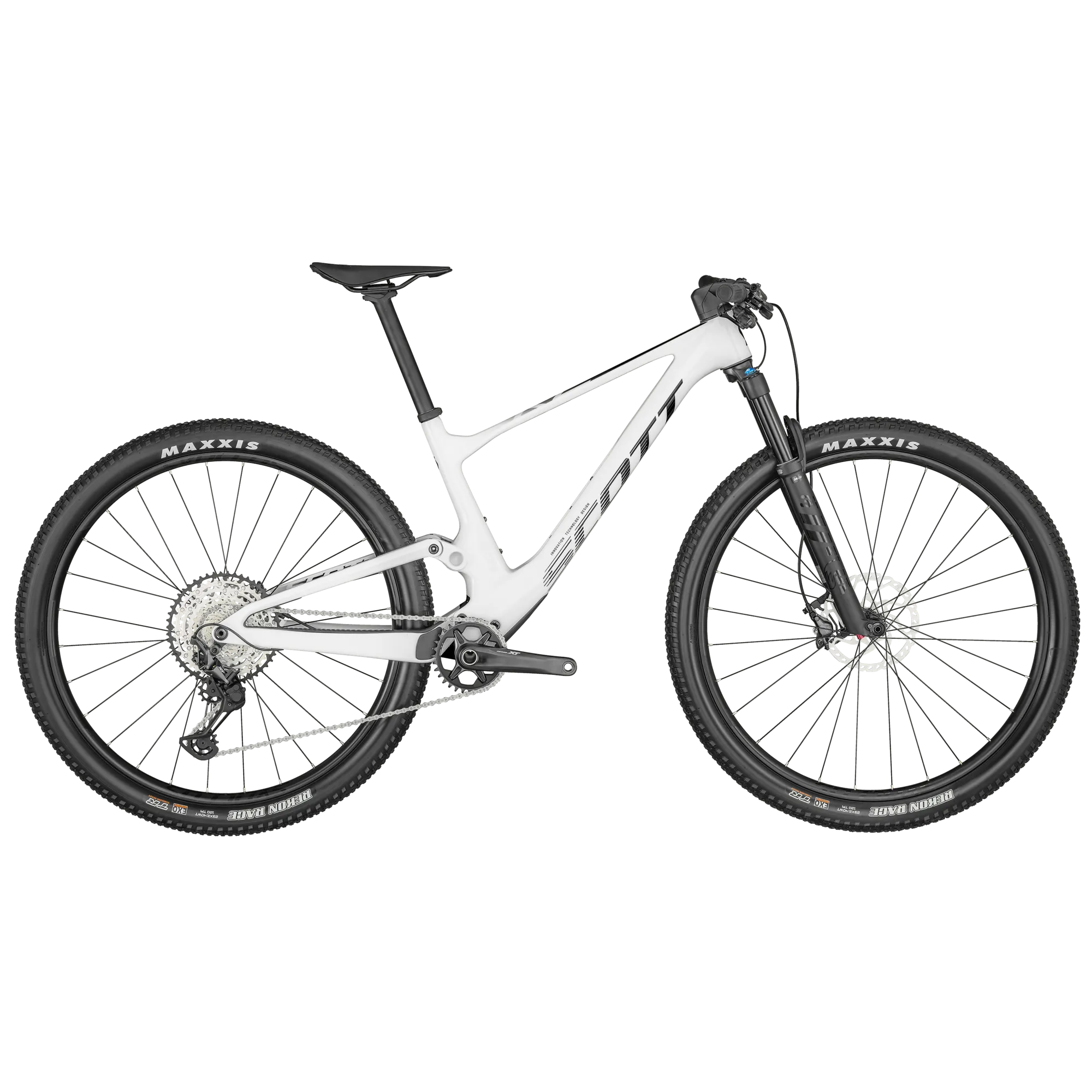 Scott Spark RC Team white 2024 - Shimano XT 1x12sp - Syncros Silverton