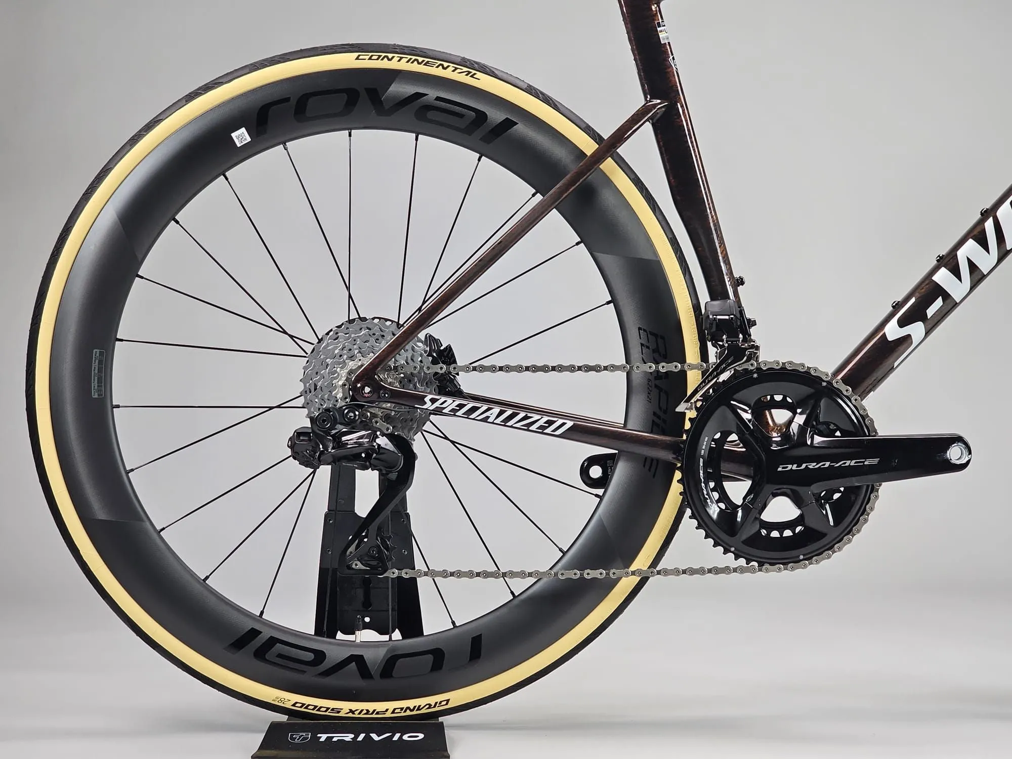 Specialized S-Works Tarmac SL8 2025 - Shimano Dura-Ace Di2 2x12sp - Roval Rapide CLX