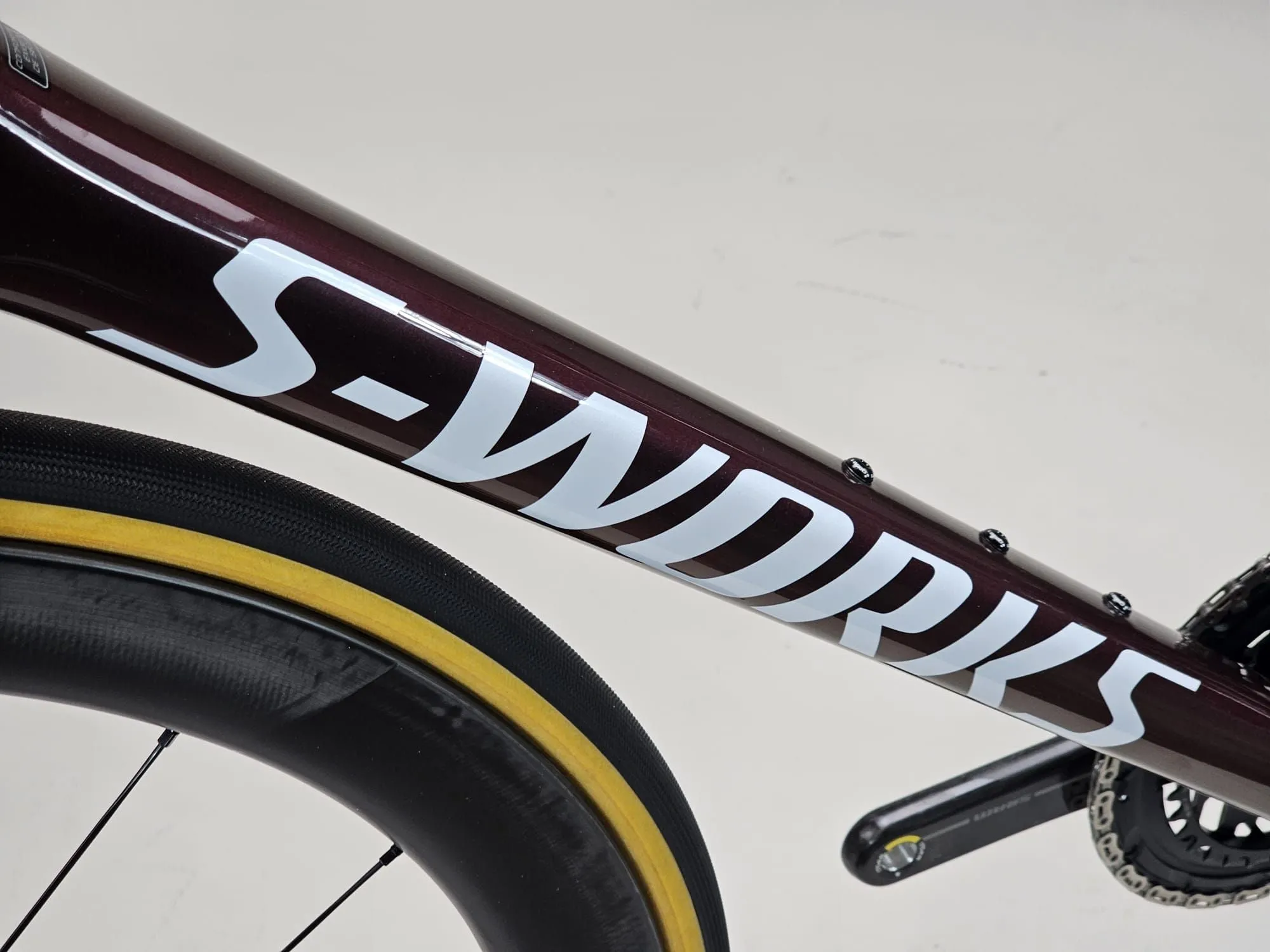 Specialized S-Works Tarmac SL8 2025 - Sram Red AXS 2x12sp - Roval Rapide CLX