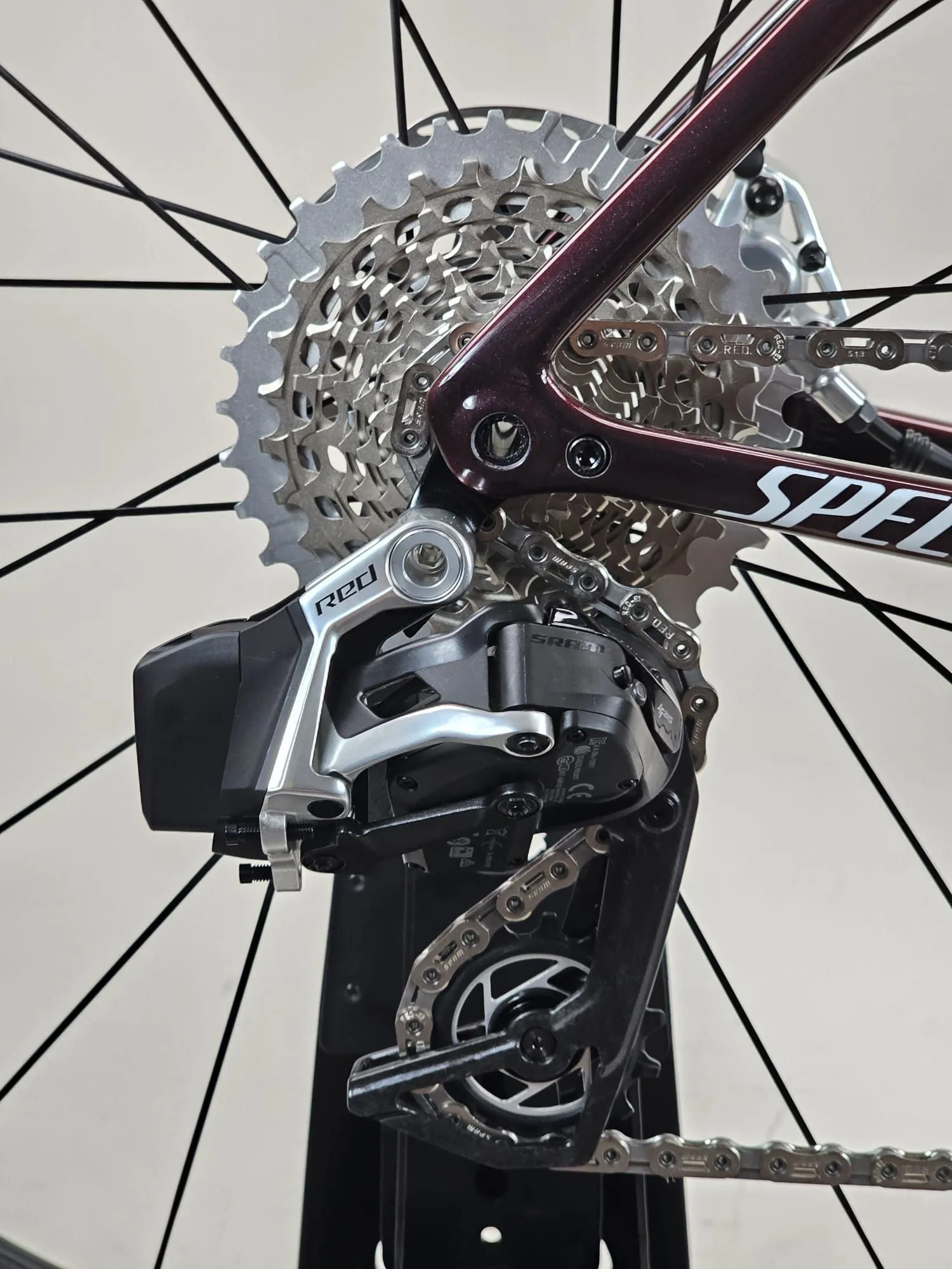 Specialized S-Works Tarmac SL8 2025 - Sram Red AXS 2x12sp - Roval Rapide CLX