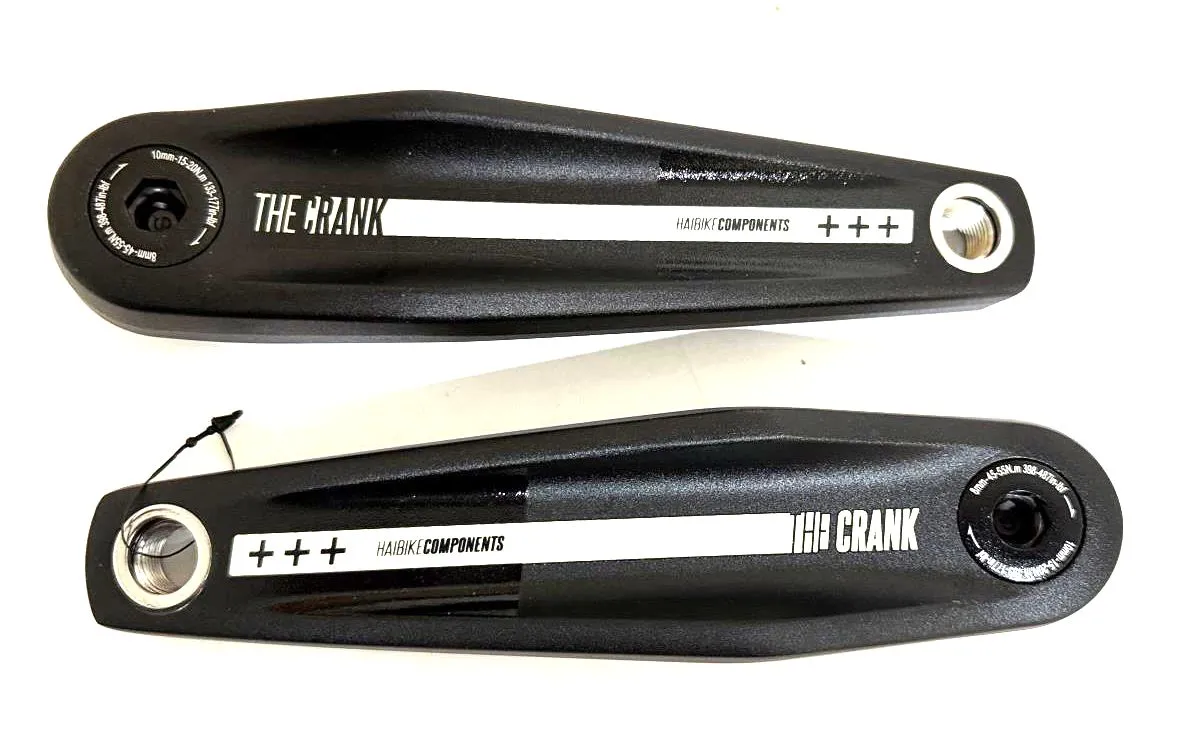 The CRANK 170mm ISIS E-Bike Haibike HB-32 SAMOX Crankset Alloy Armset NEW