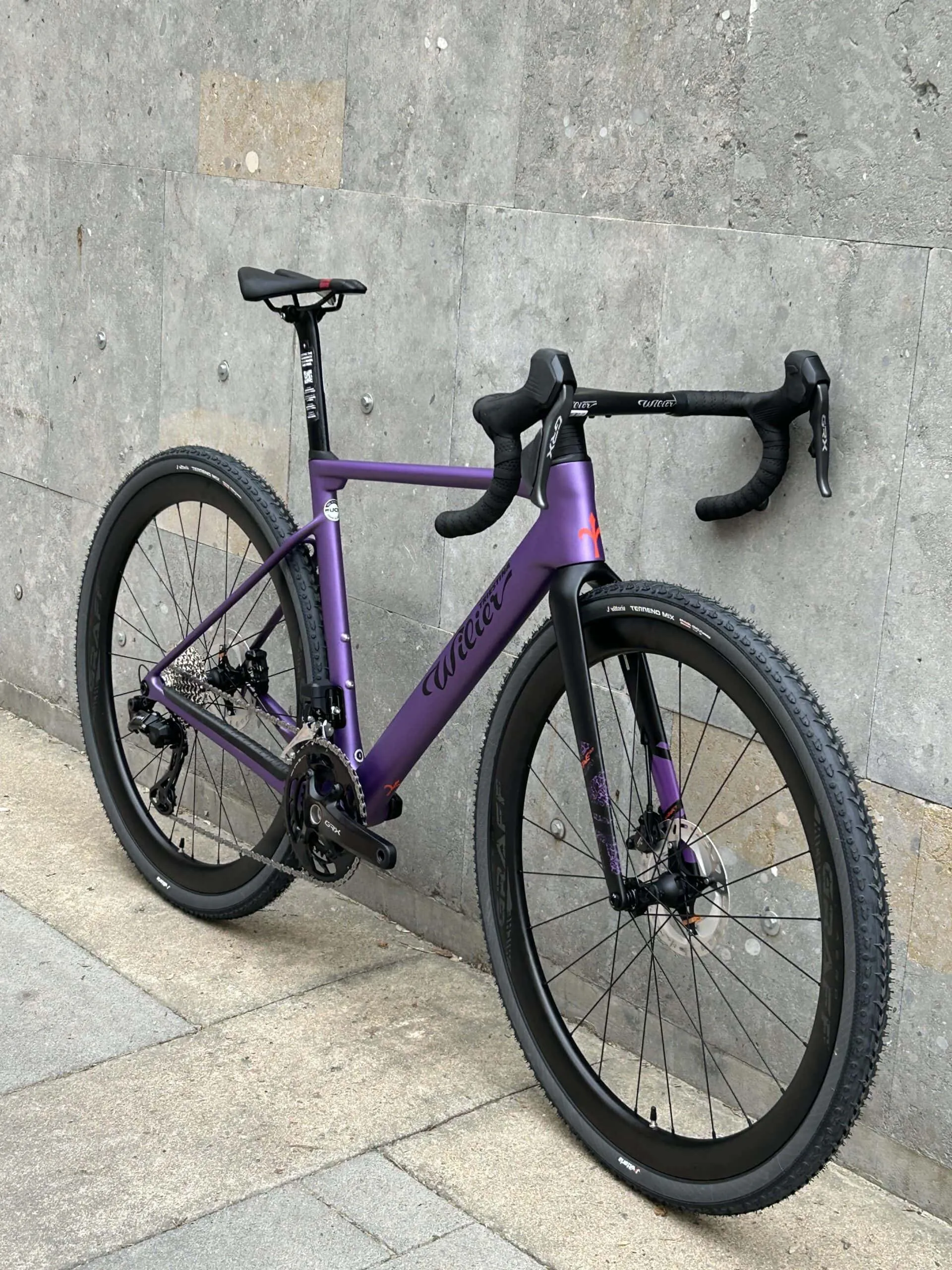 Wilier Rave SLR 2025 - Shimano GRX Di2 2x12sp - Miche Graff AERO 42