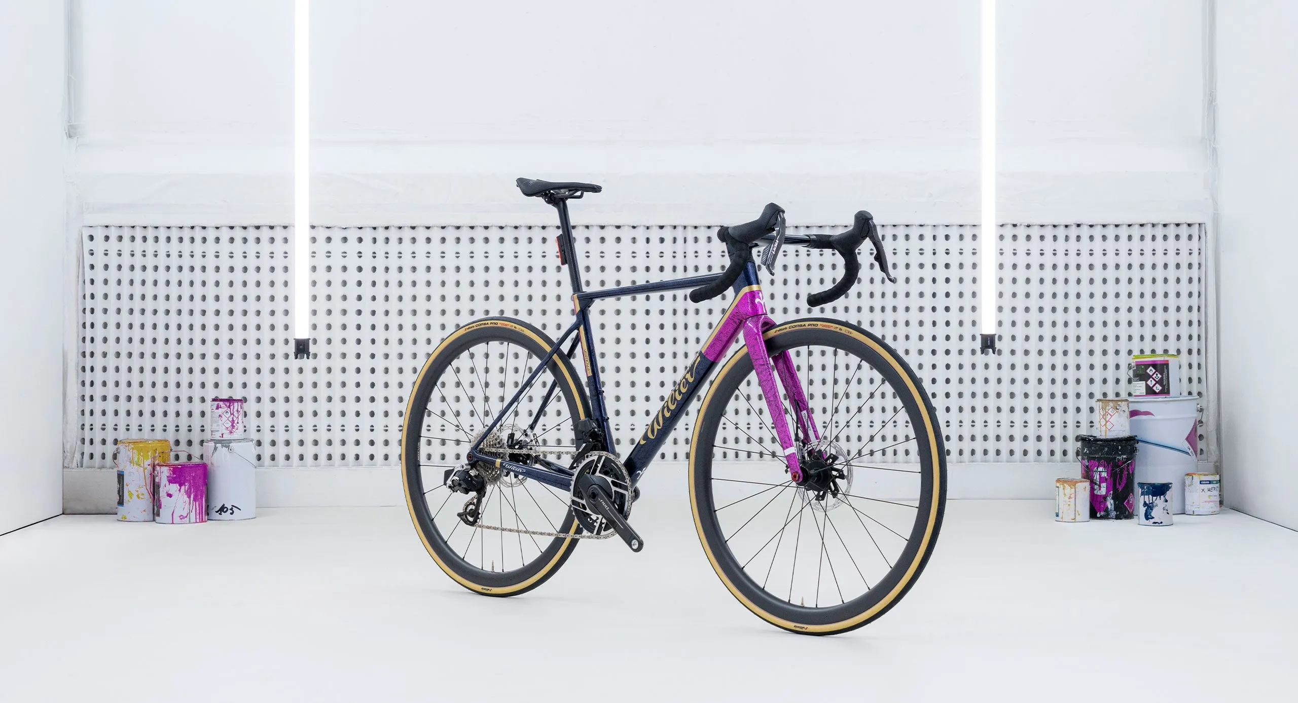 Wilier Verticale SLR 2025 - Sram Red AXS 2x12sp - Miche Kleos