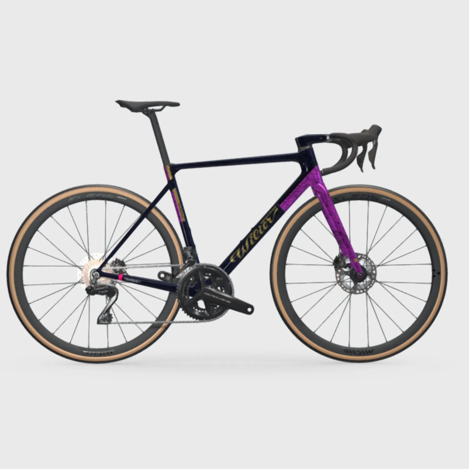 Wilier Verticale SLR 2025 - Sram Red AXS 2x12sp - Miche Kleos